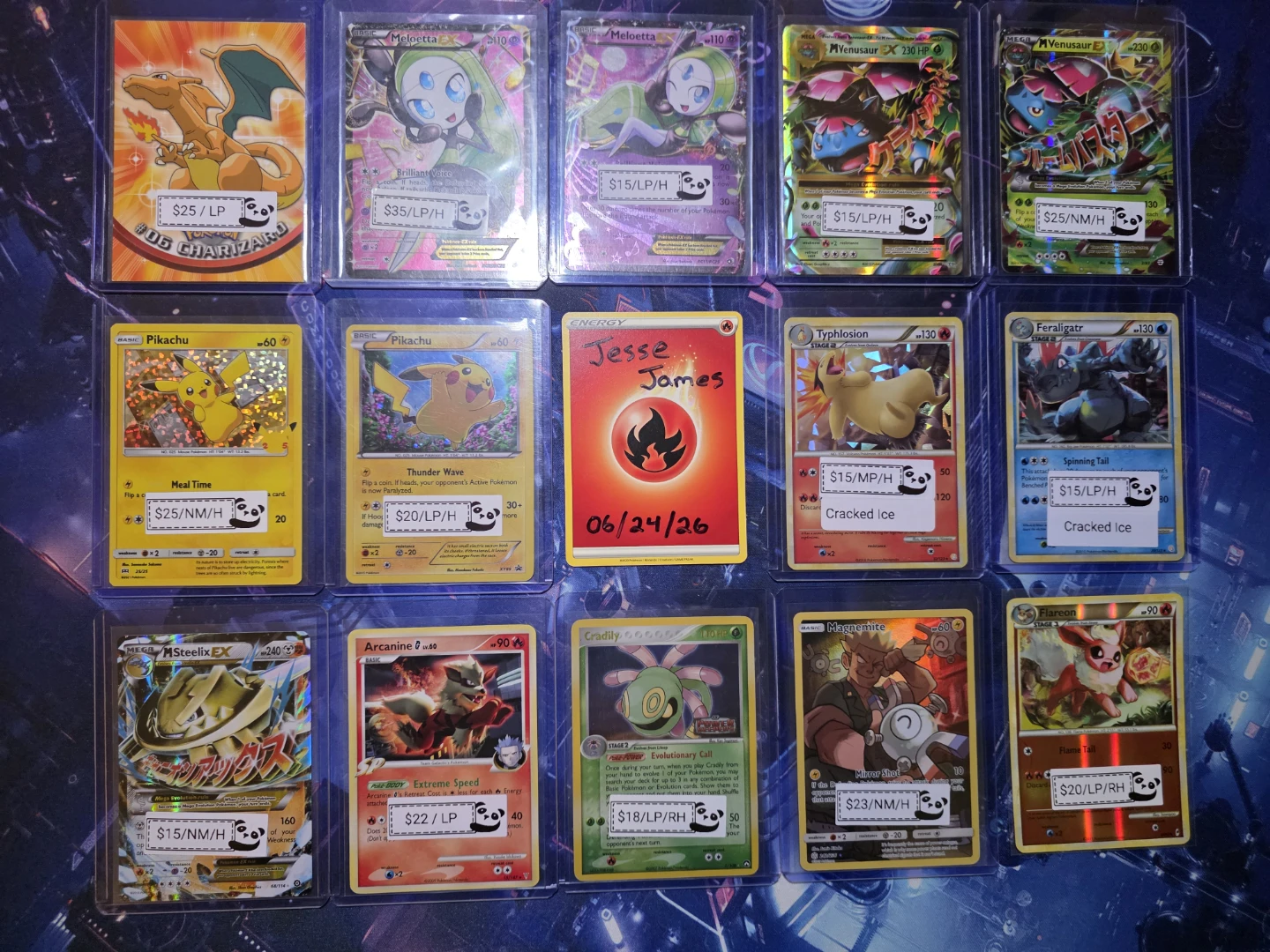 Assorted Pokemon Cards