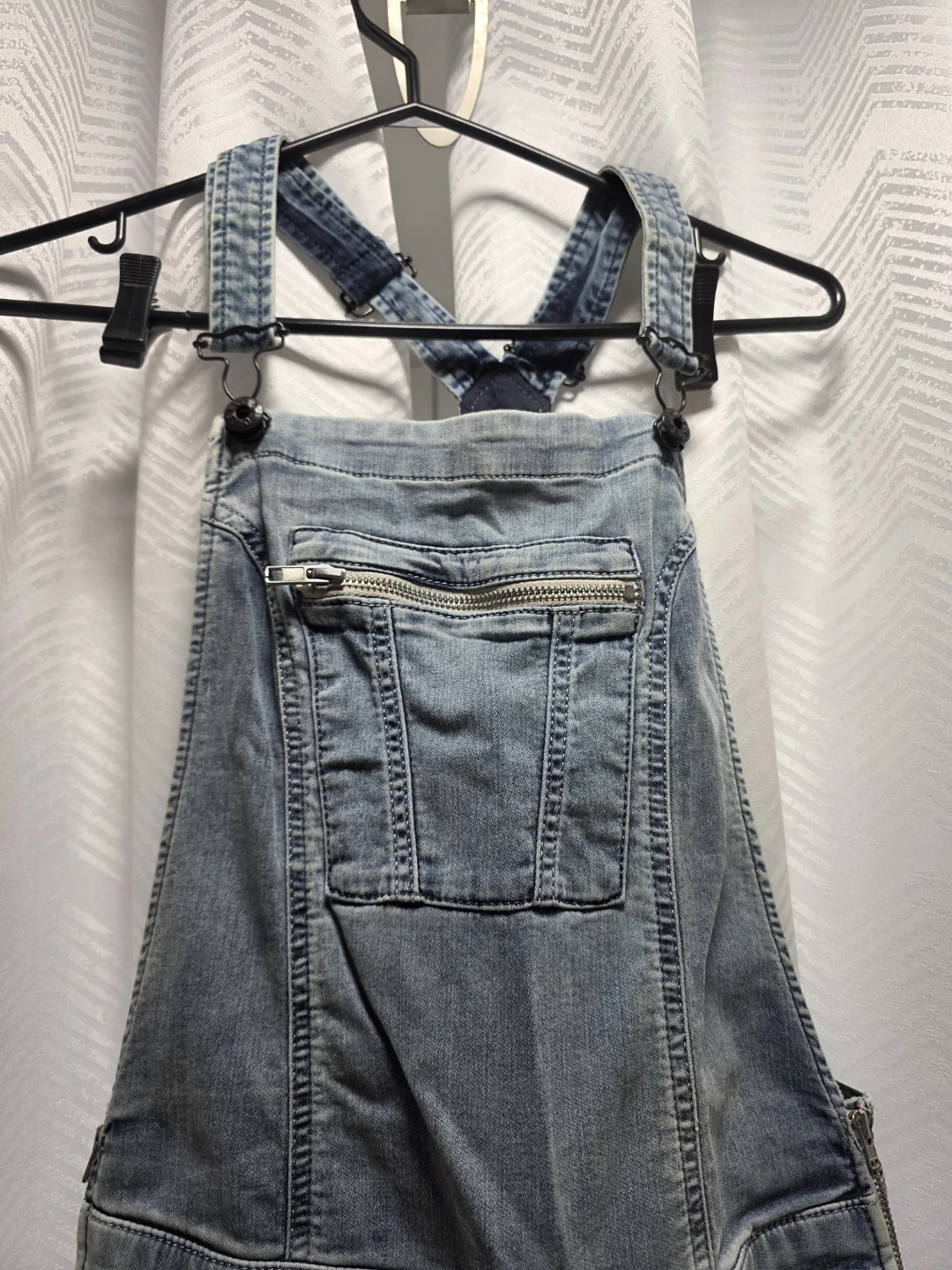 Diesel Denim Sweatpants Overalls - photo 4