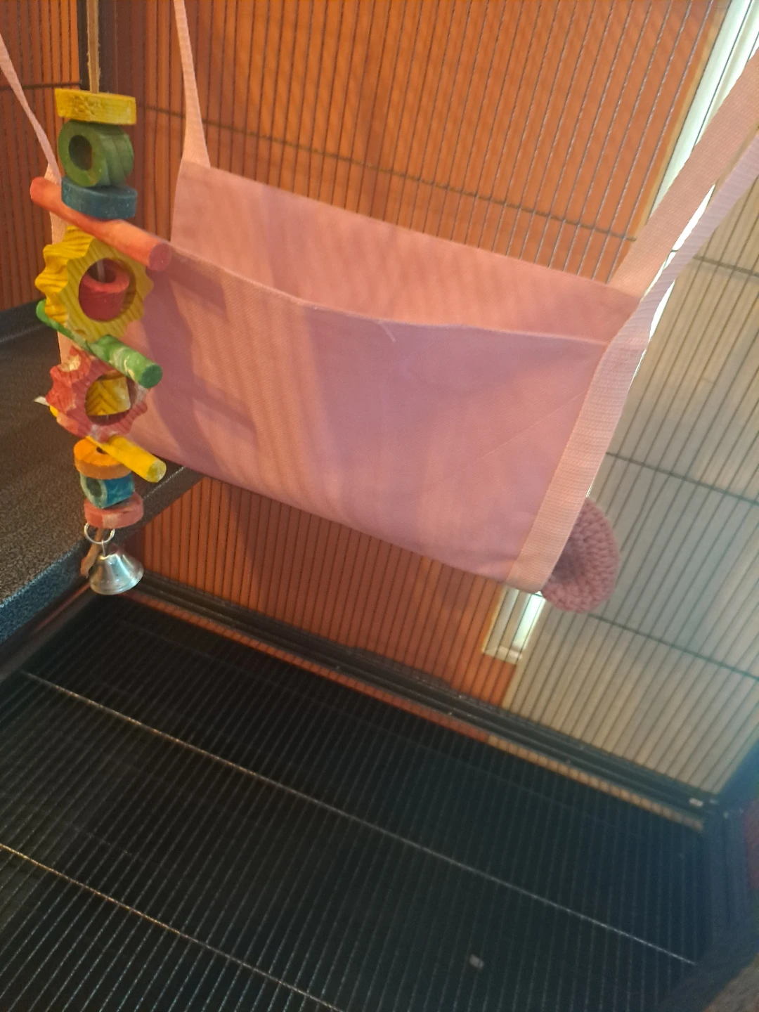 Large Metal Pet Cage with Hammock and Toys - photo 3