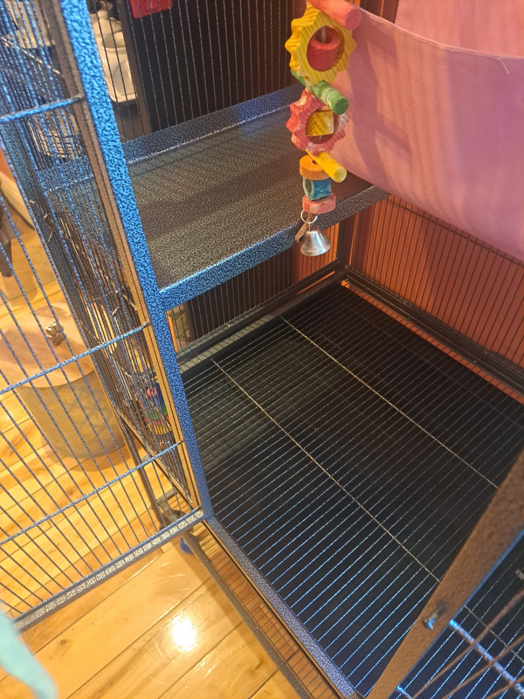 Large Metal Pet Cage with Hammock and Toys - photo 5