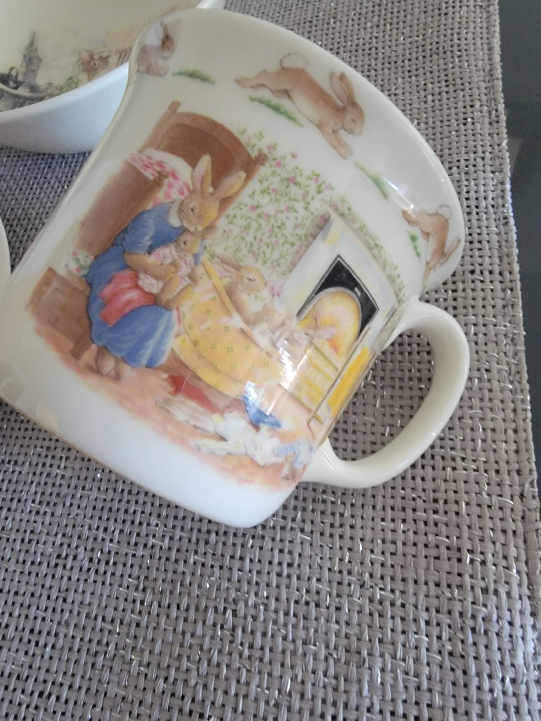 Beatrix Potter Peter Rabbit Dinner Plate and Bowl Set - photo 3