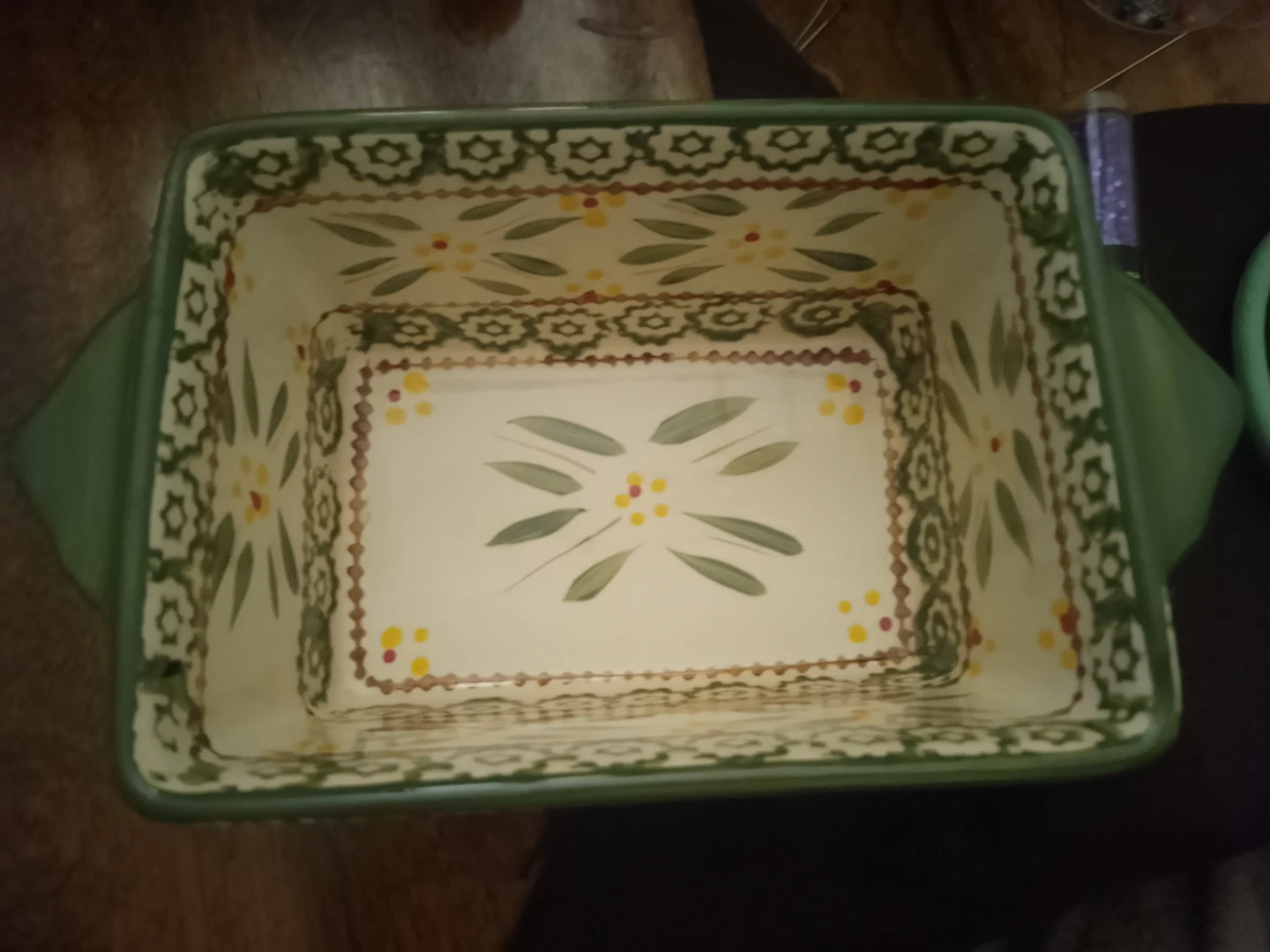 Temp-tations Old World 1 Qt Rectangular Baking Dish by TARA