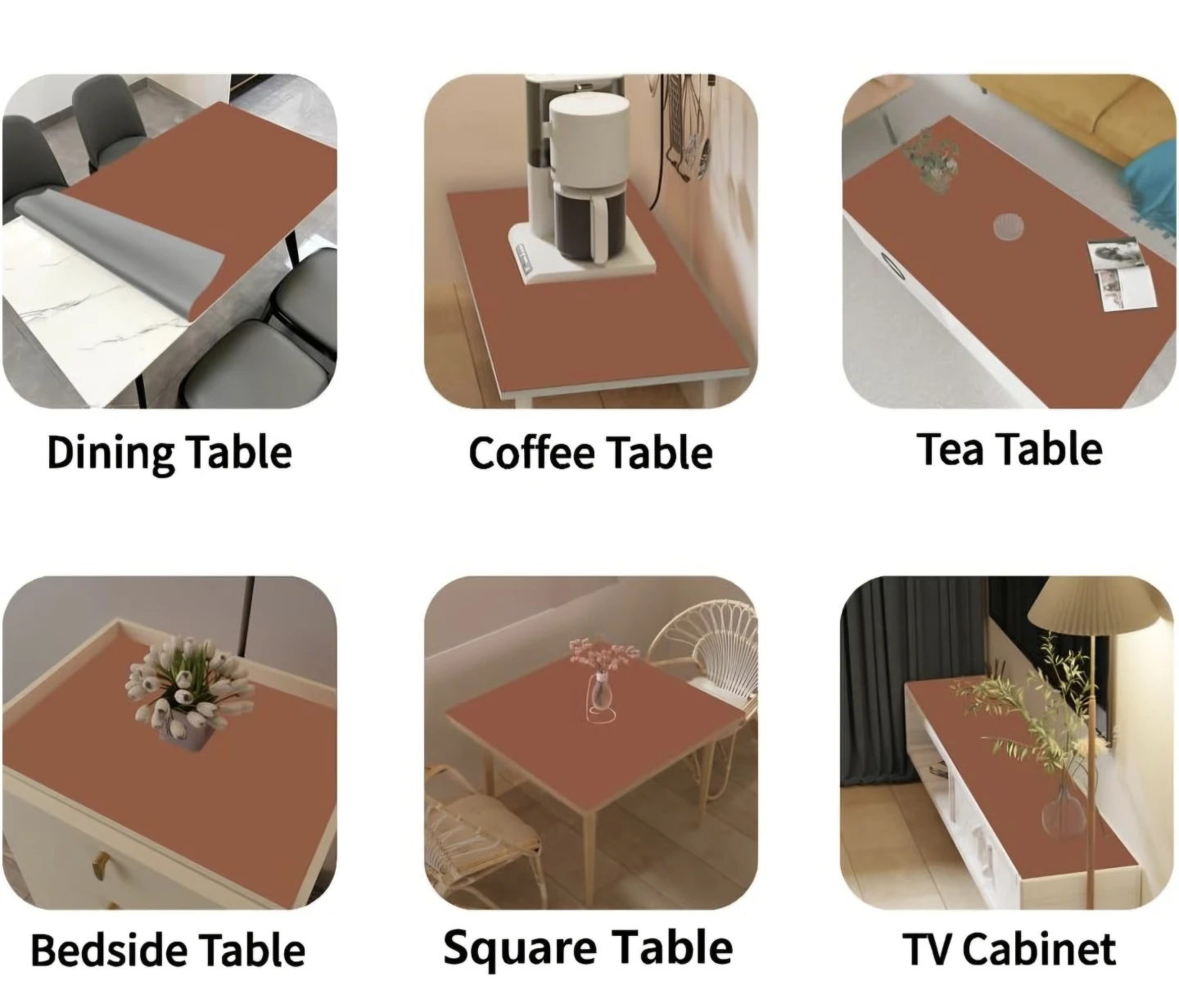 Leather Table, Countertop Mat, Protector 12"x42" Duel Colour - photo 2