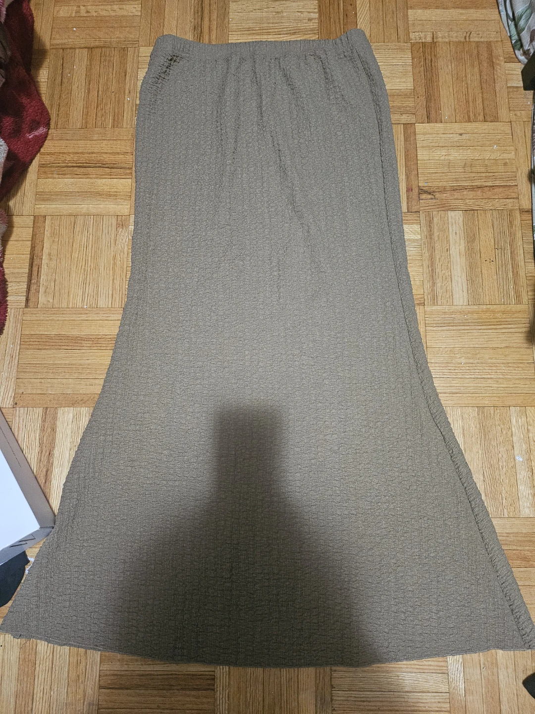 Long textured skirt - photo 2