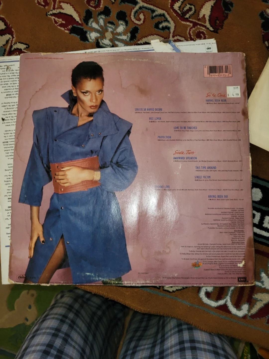 ⚽️ Ava Cherry "Streetcar Named Desire" Vinyl Record - photo 2