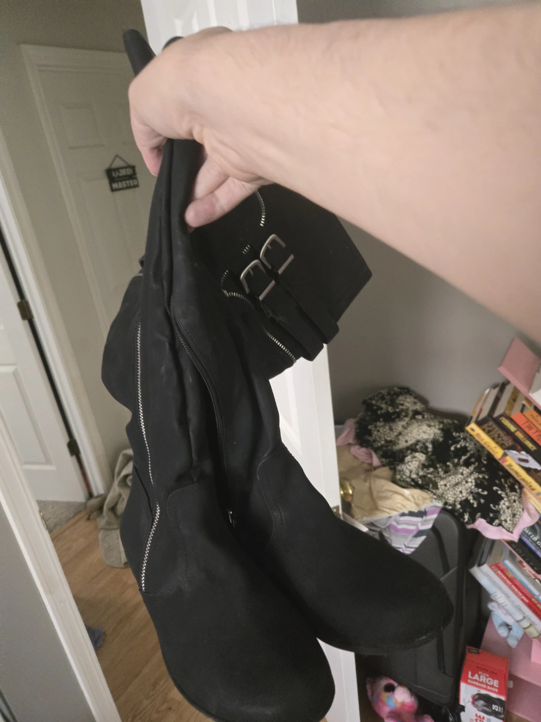 Black Knee-High Boots - photo 2