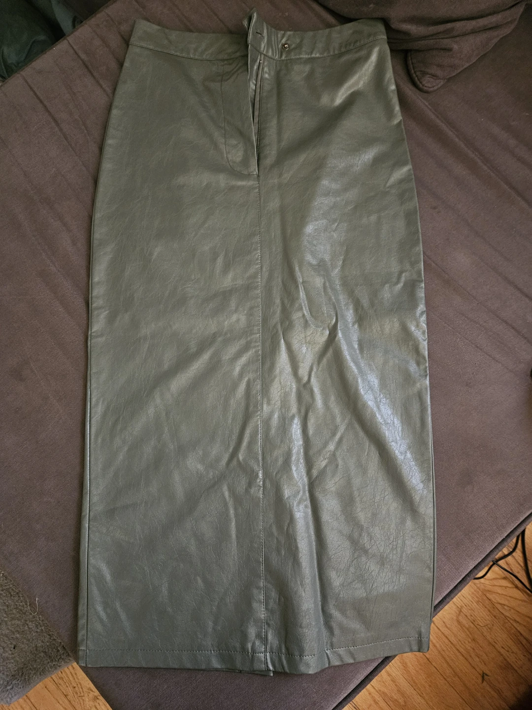 Green Midi Skirt
