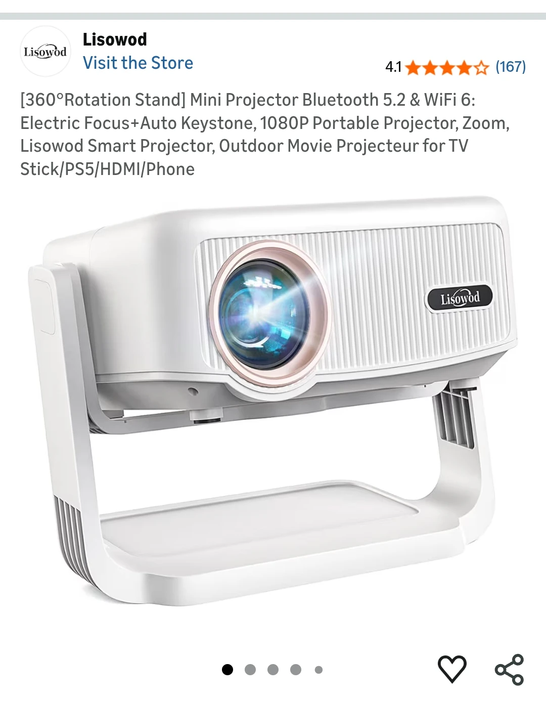 Lisowod Mini Projector - photo 4