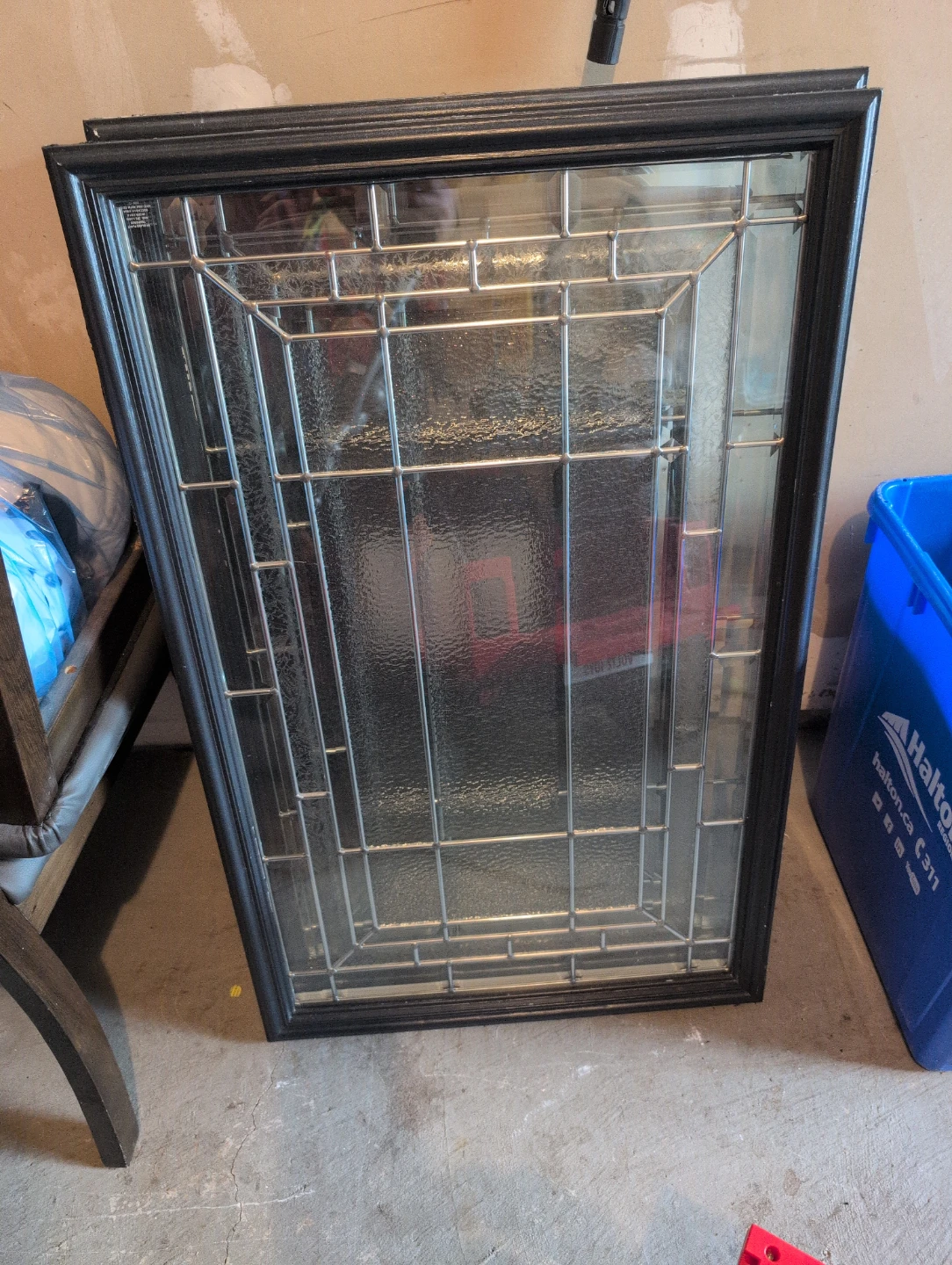 Decorative Glass Door Insert