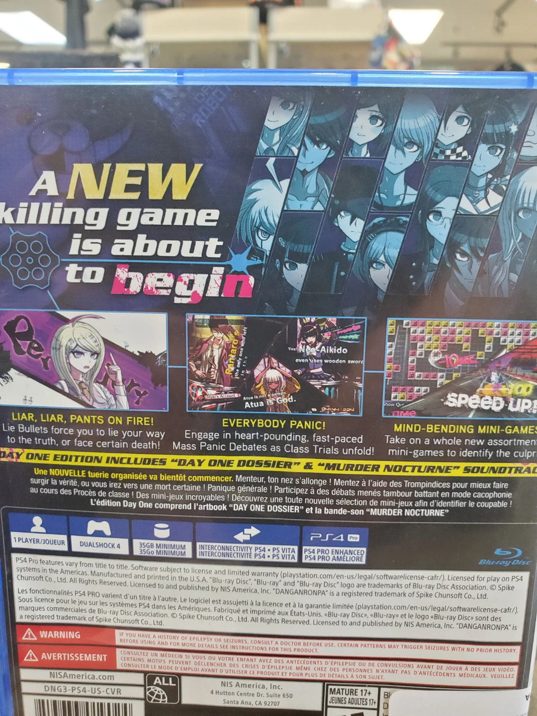 Danganronpa V3: Killing Harmony Day One Edition PS4 - photo 2