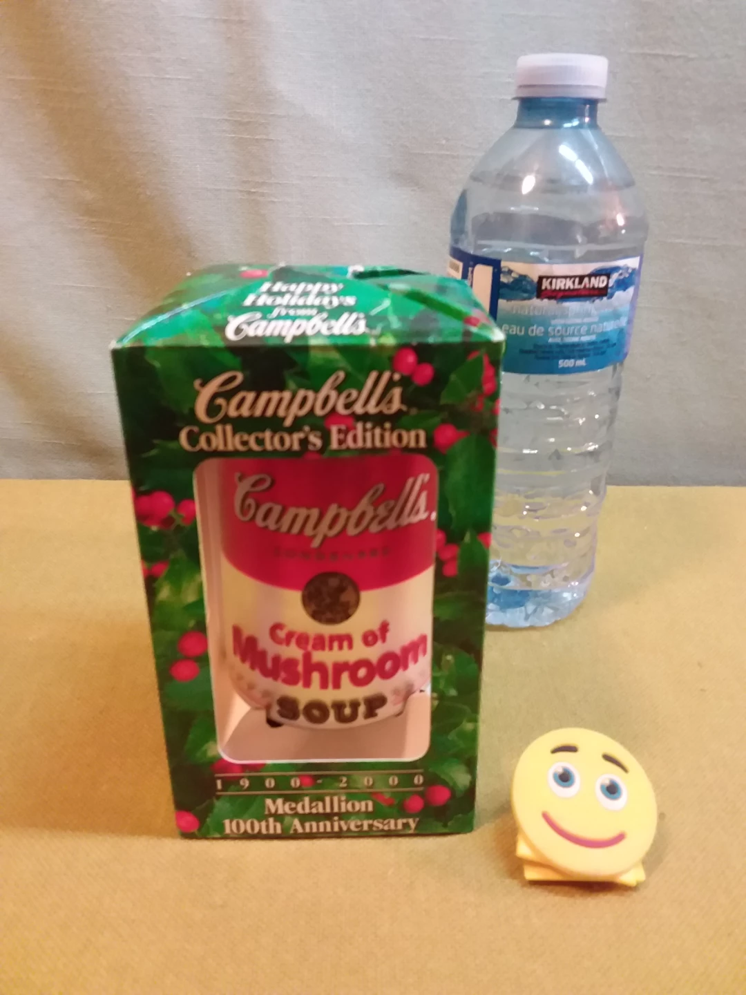 🥫 🥣 ⚽ ➡️ Campbell's Cream of Mushroom Soup Ornament 🥫 🥣