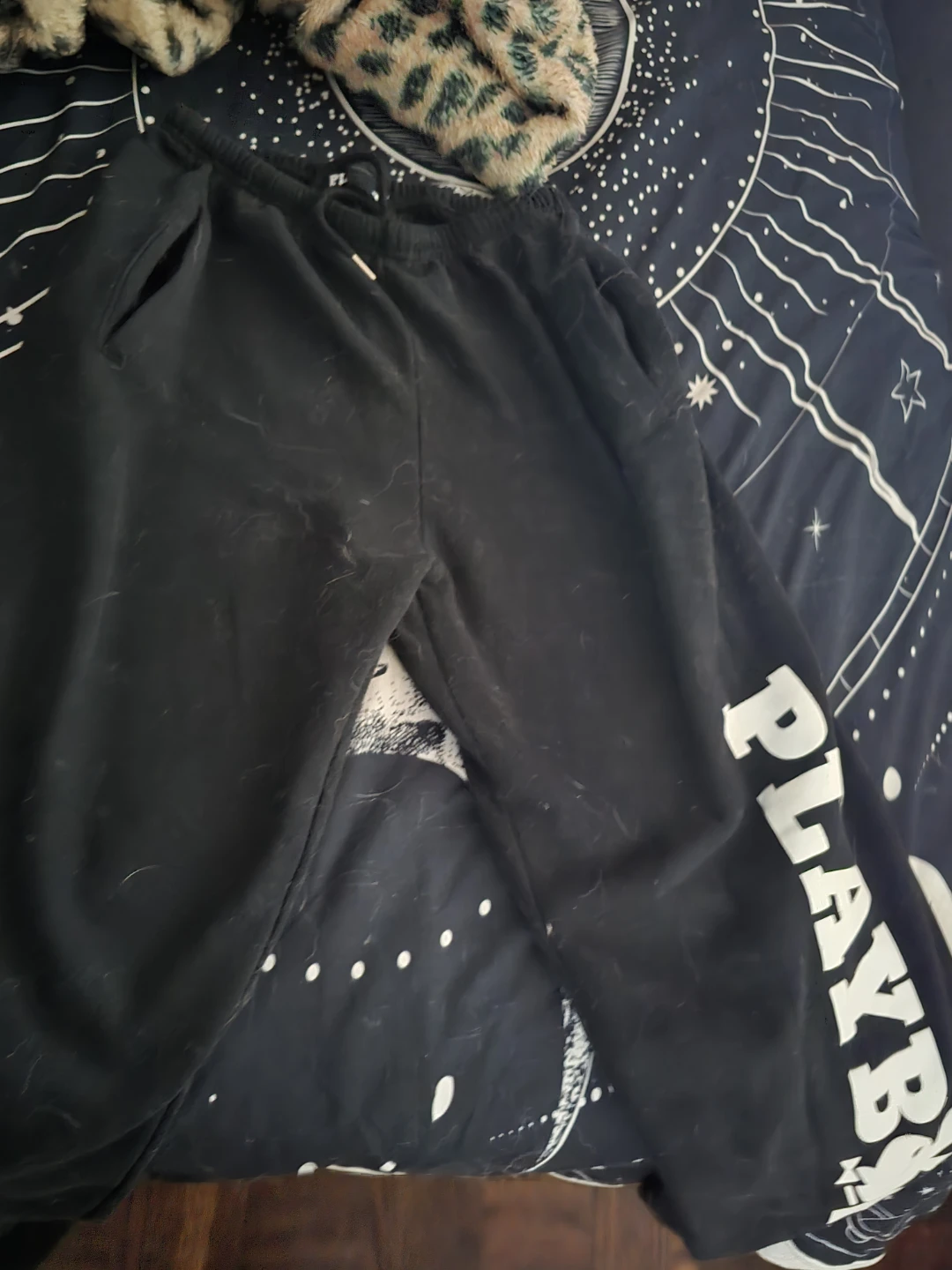 Playboy Black Sweatpants