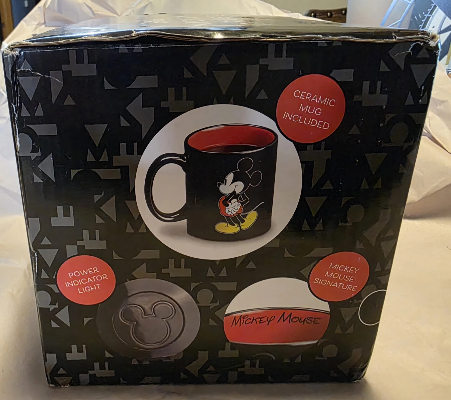 Disney Mickey Mouse Ceramic Mug Warmer Set - photo 2