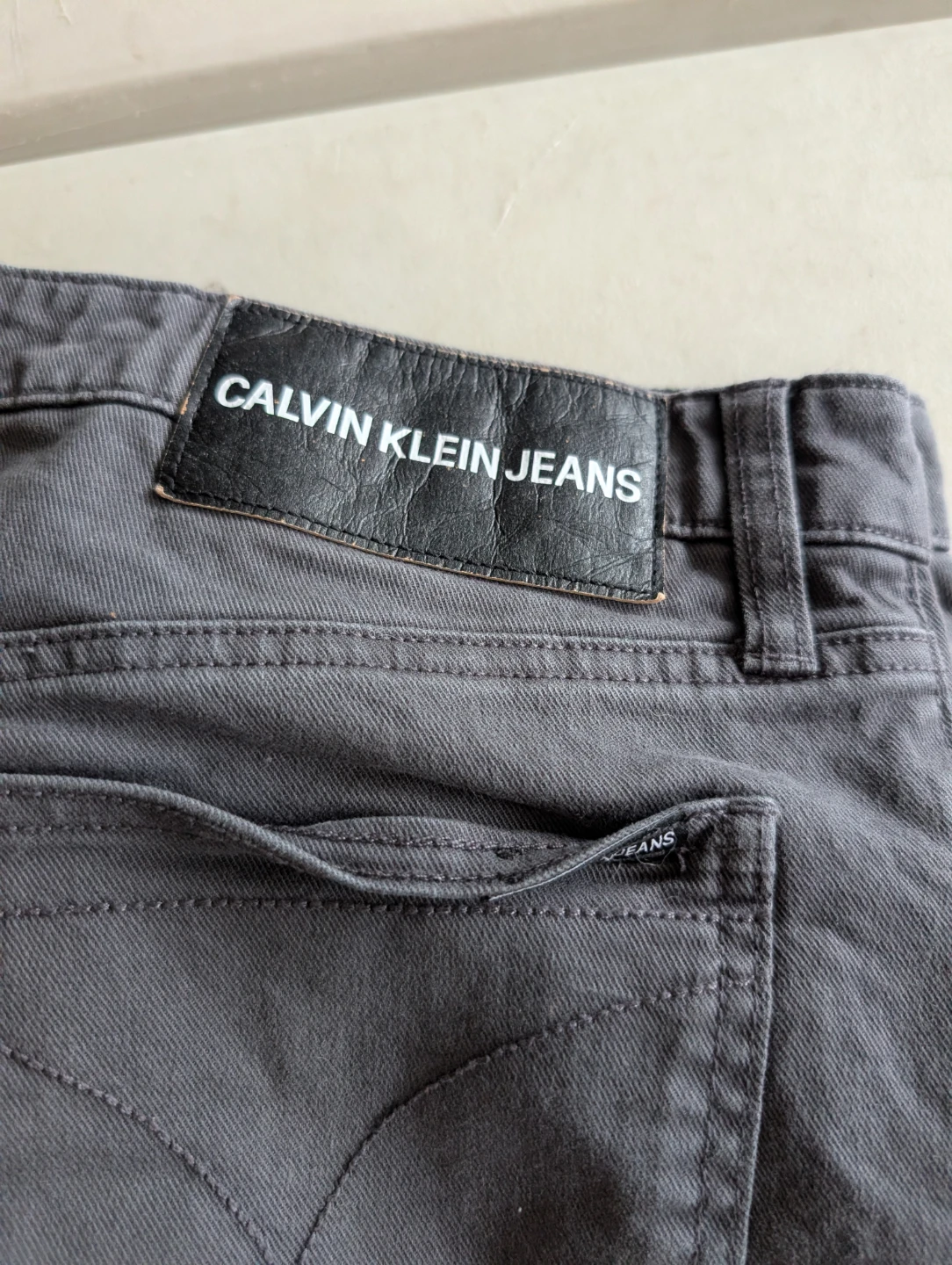 Calvin Klein Jeans Grey Pants 38x32 - photo 2