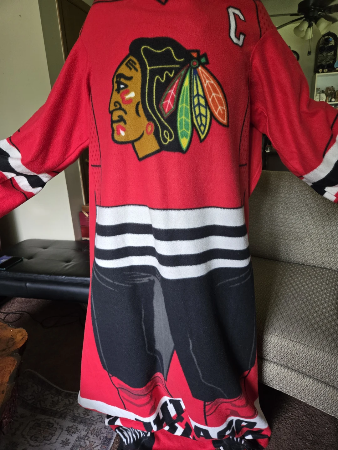 Chicago Blackhawks Fleece Throw Blanket - photo 4