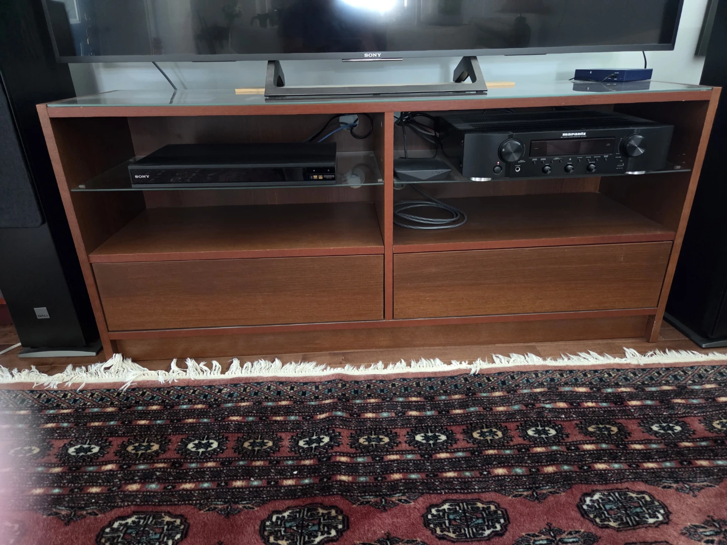 Ikea brown tv console