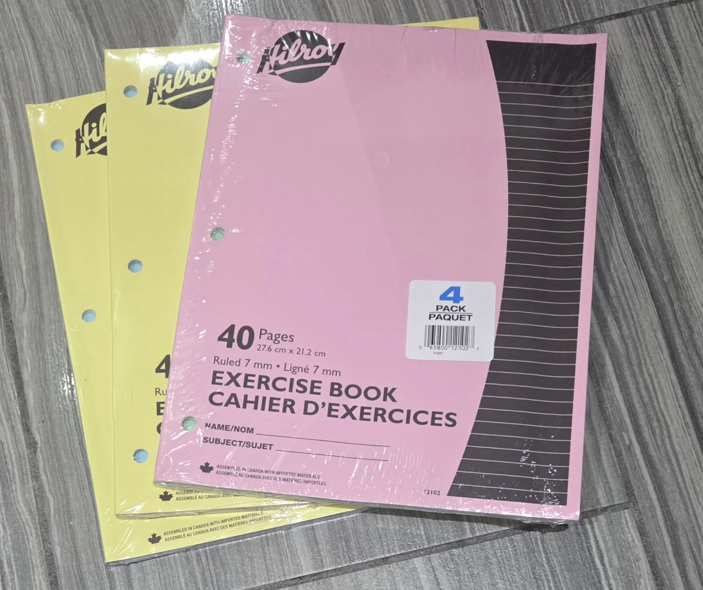 Hilroy Exercise Books -  3 - 4 Packs