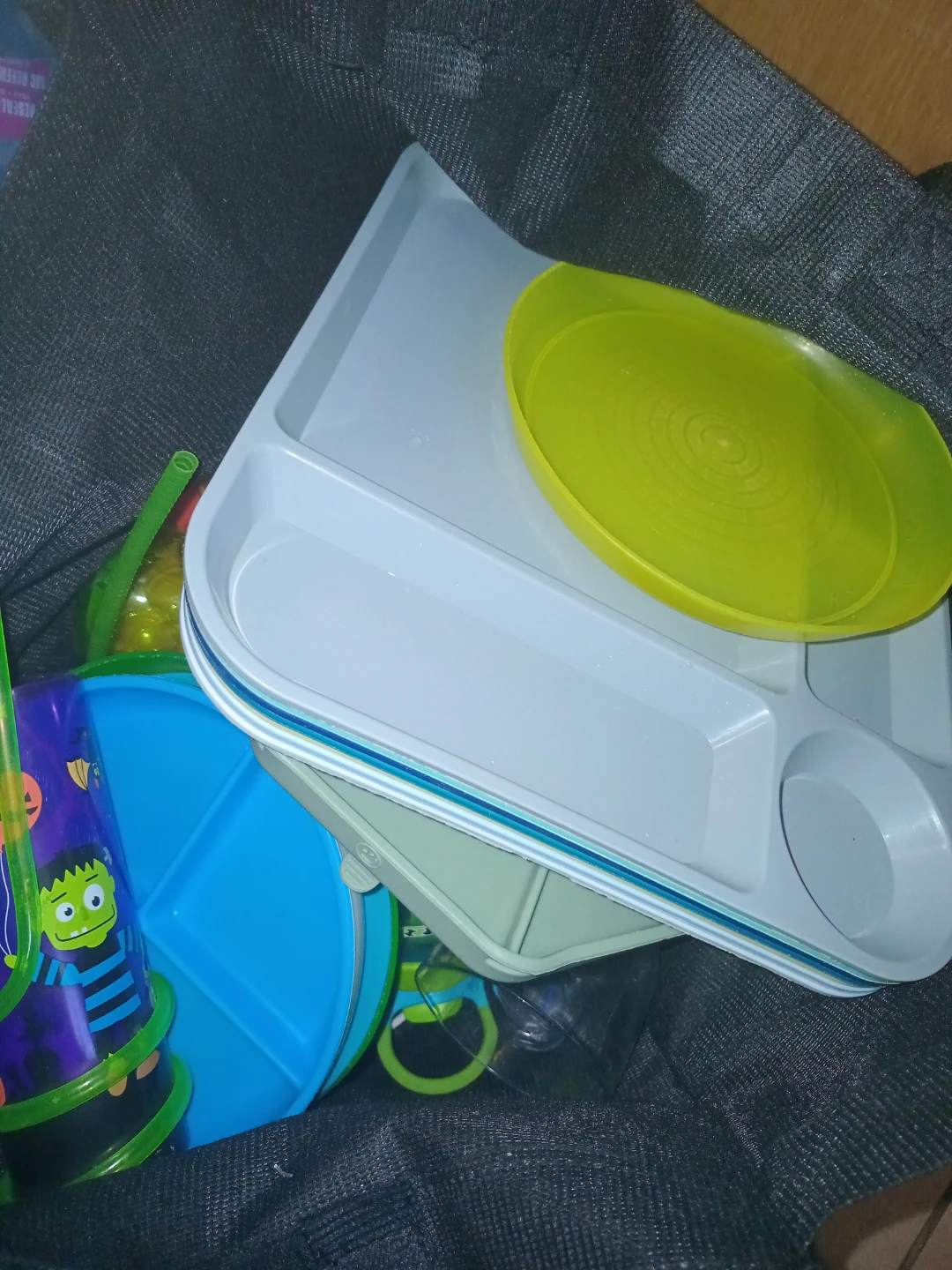 Assorted Toddler Plates and Cups