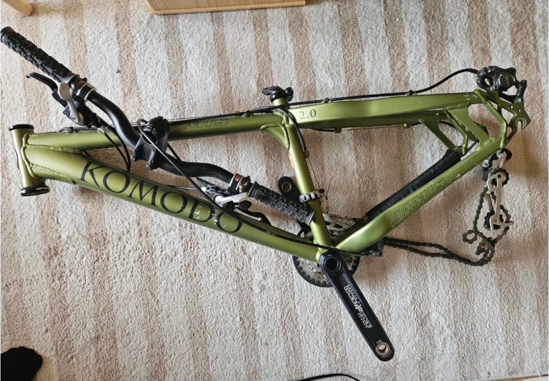 Jamis Komodo 2.0 Mountain Bike Frame Mid-Size parts