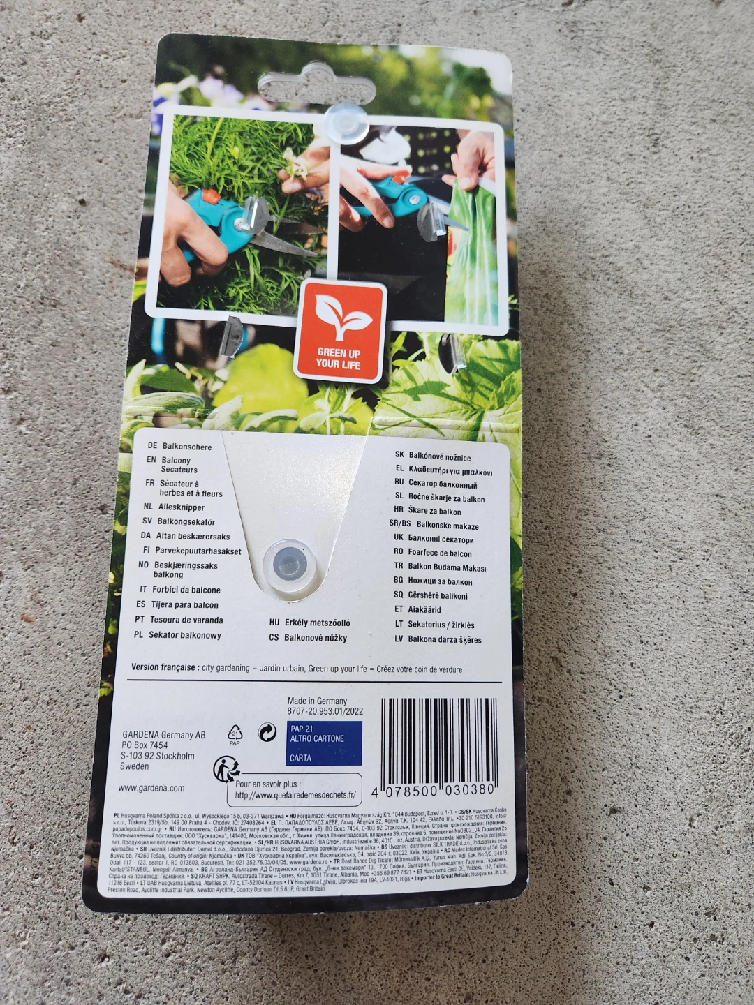 Gardena "City Gardening" Balcony Secateurs Pruning Shears - photo 4