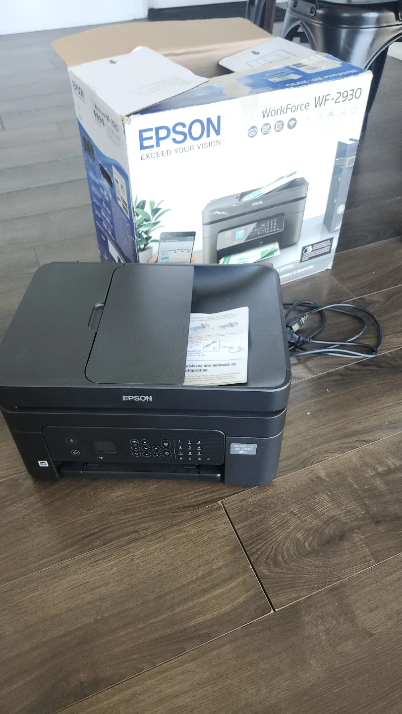 Epson WorkForce WF-2930 Wireless All-in-One Printer