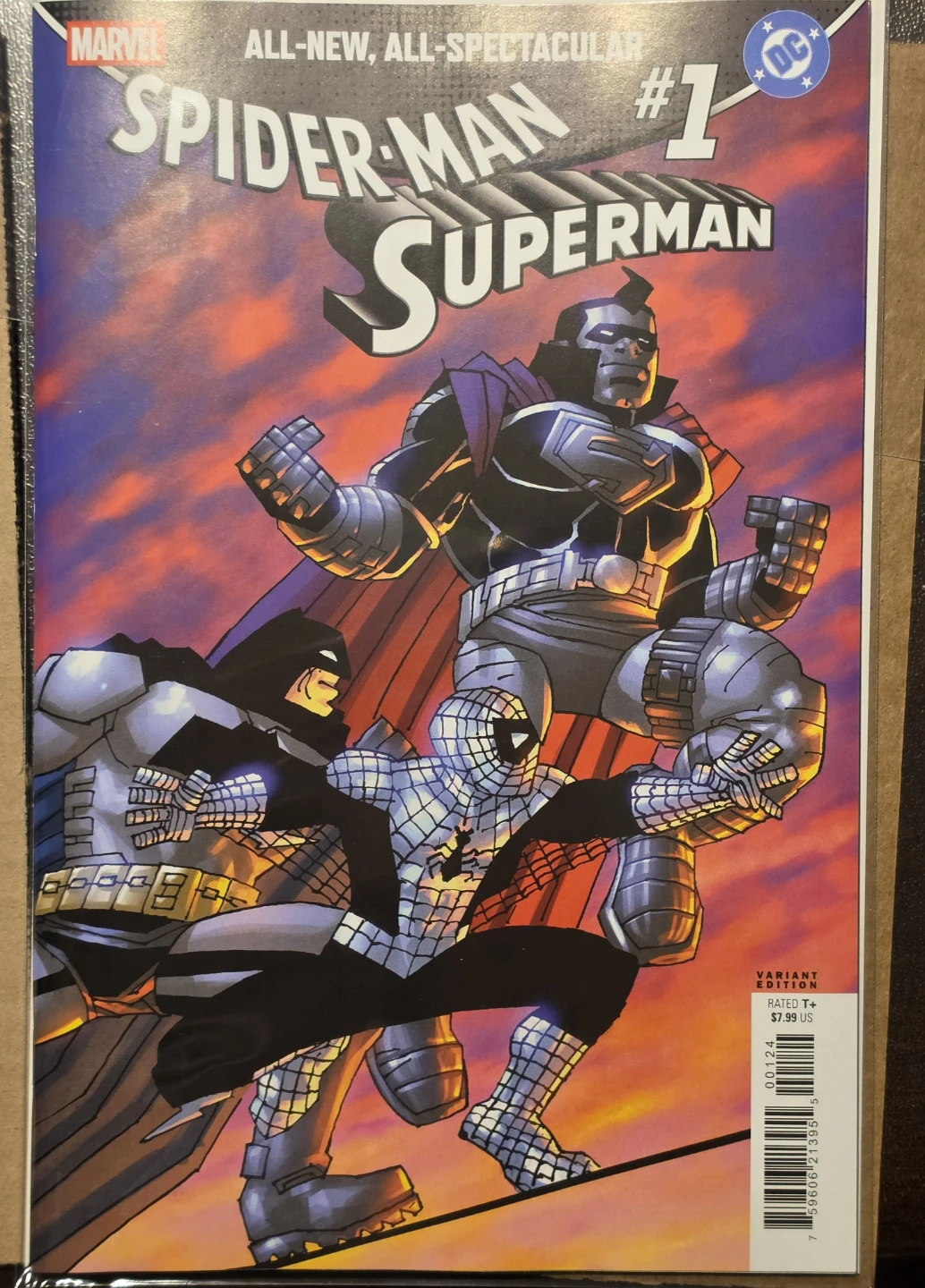 Spider-Man Superman #1 Comic Book - photo 2