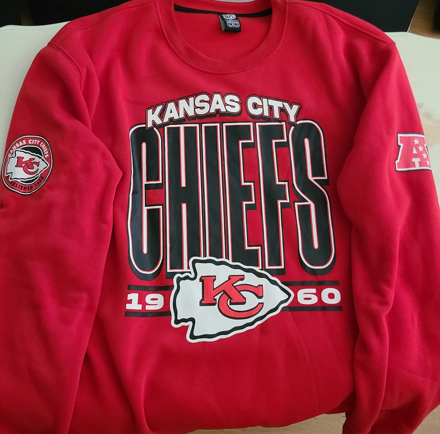 Kansas City Chiefs Red Sweatshirt