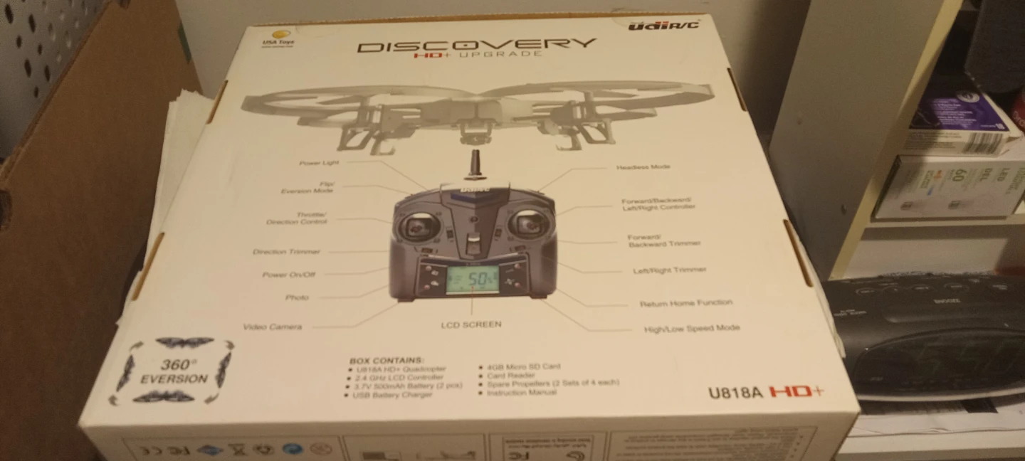 UDI RC U818A HD+ Quadcopter Drone - photo 2