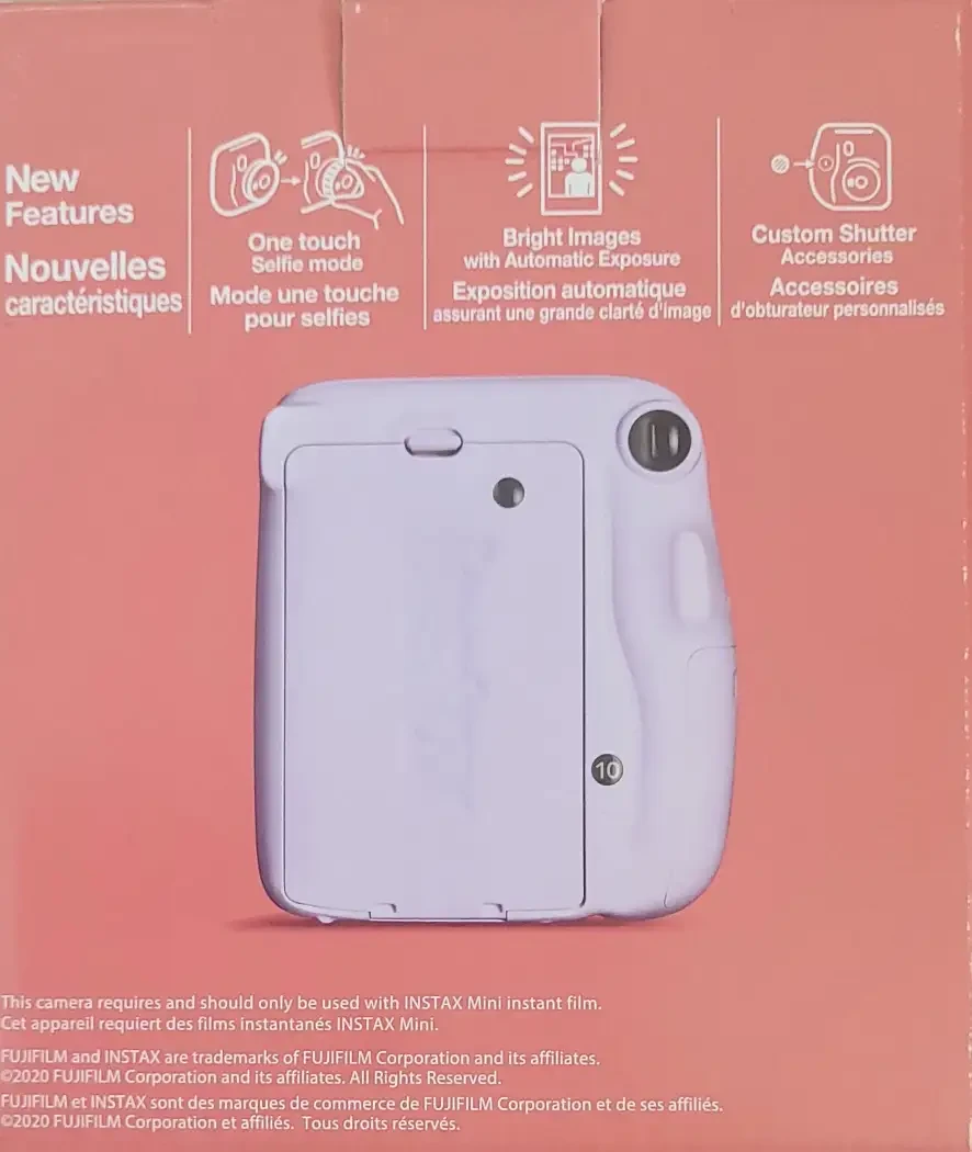 Fujifilm Instax Mini 11 Lilac Purple Instant Camera - photo 3