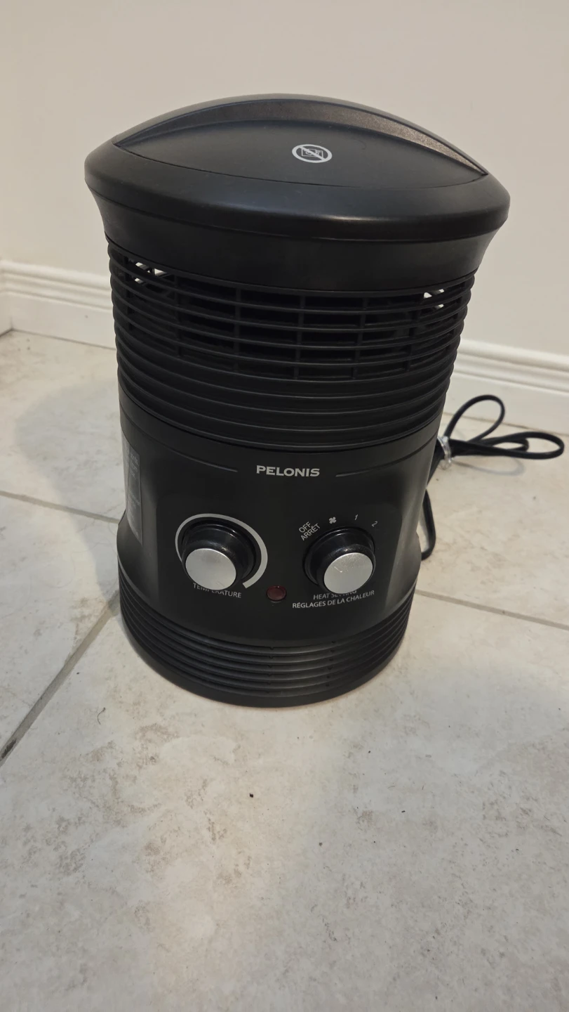 Pelonis 360 Degree Surround Electric Fan Heater 1500W