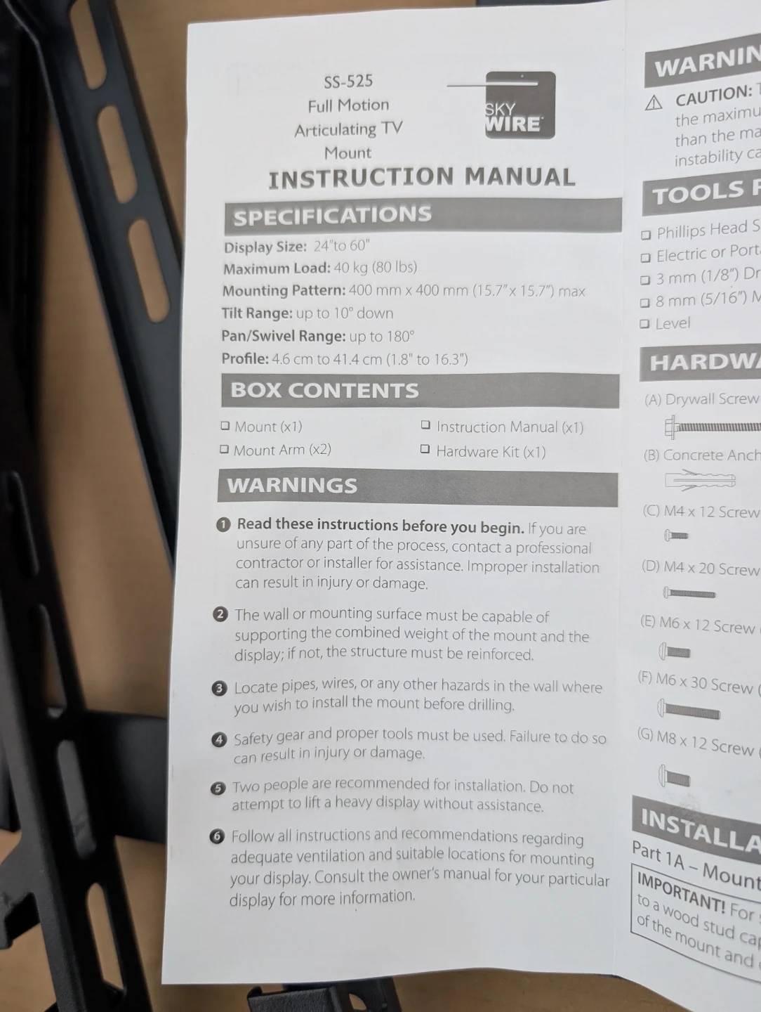 Articulating TV Mount - photo 4