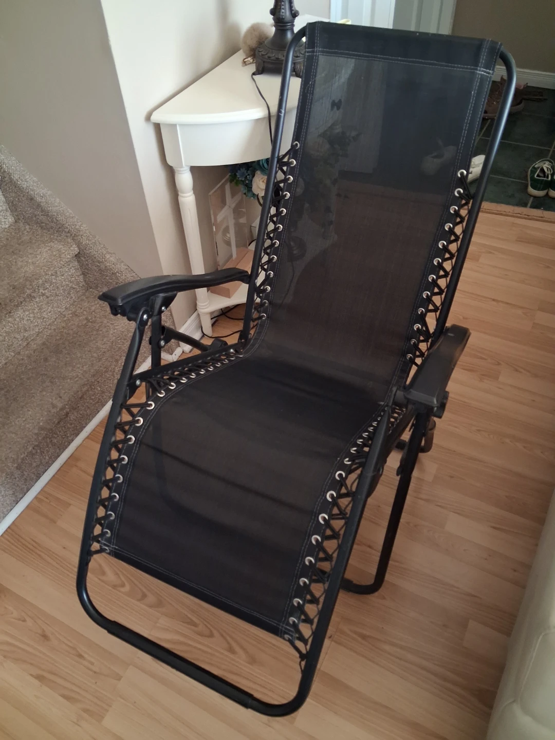 Black Zero Gravity Recliner Chair