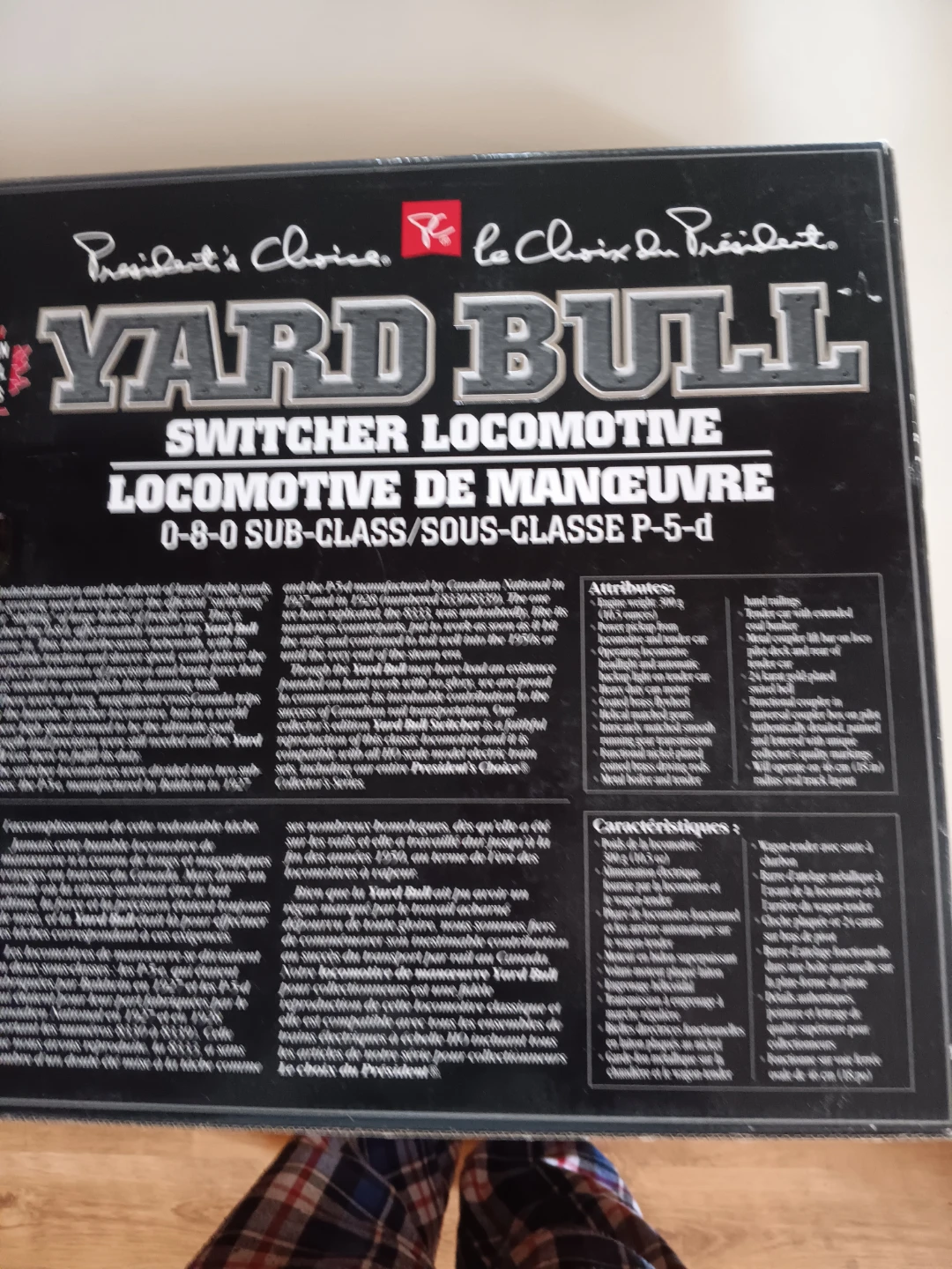President's Choice Yard Bull Switcher Locomotive