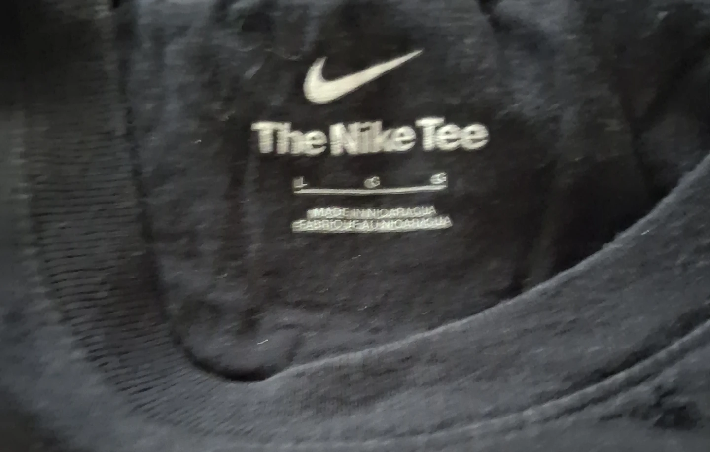 Nike T-Shirt - Black/Yellow - Size L - photo 2