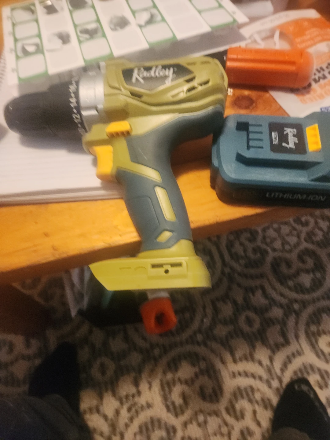 Radley drill with battery no charger