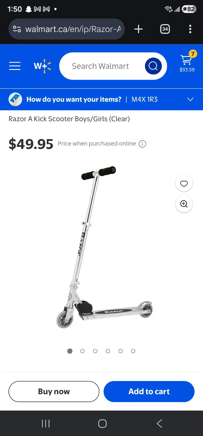 Kids scooter