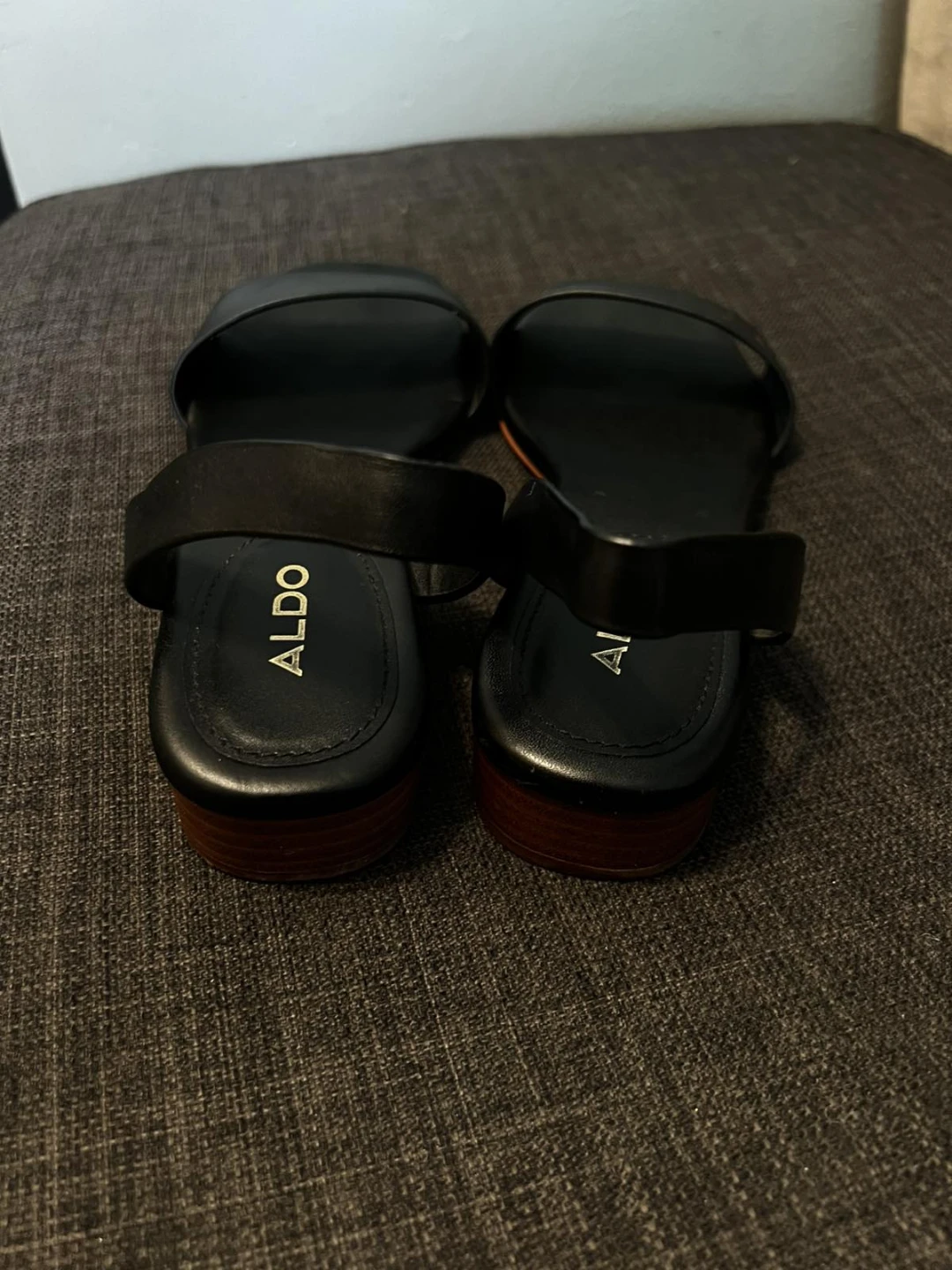 ALDO Black Slingback Sandals - photo 2