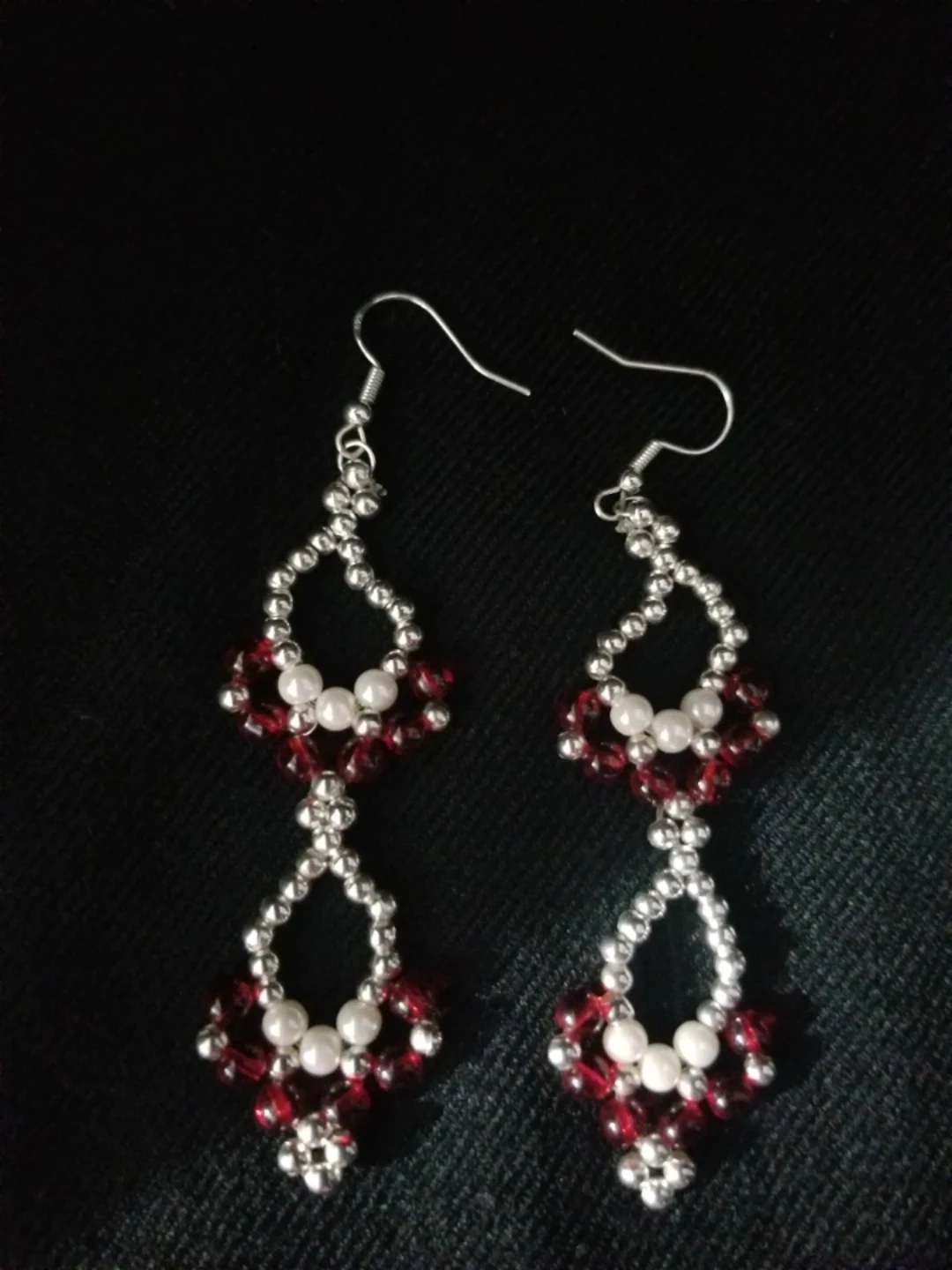 Bundle of Gorgeous Beaded Earrings - photo 2