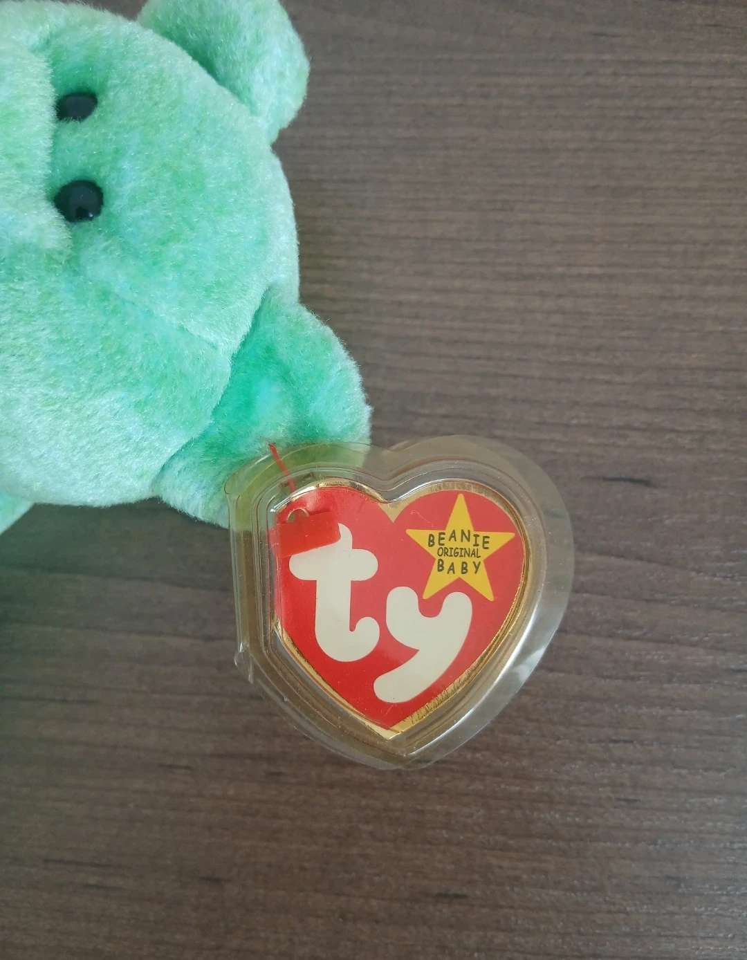 Ty Beanie Baby " Kicks" the Bear - photo 3