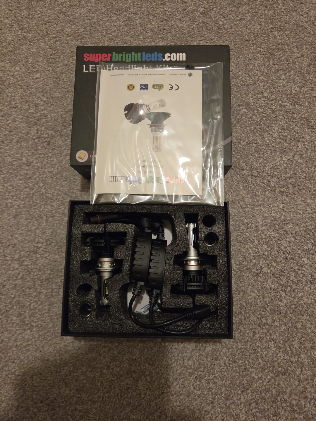 Super Bright LEDs H7-HLV5 LED Headlight Kit - photo 3