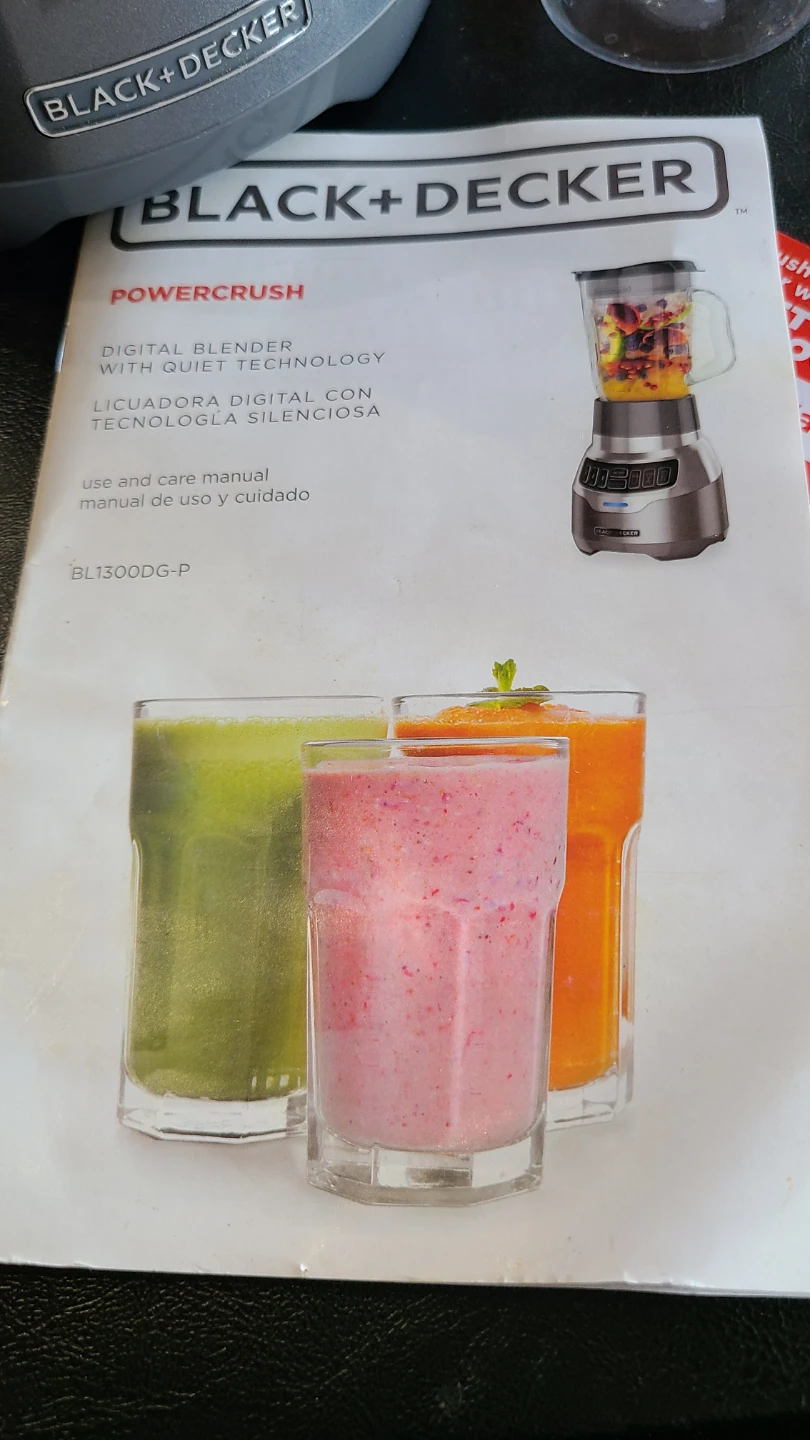 BLACK+DECKER PowerCrush Digital Blender BL1300DG-P - photo 3
