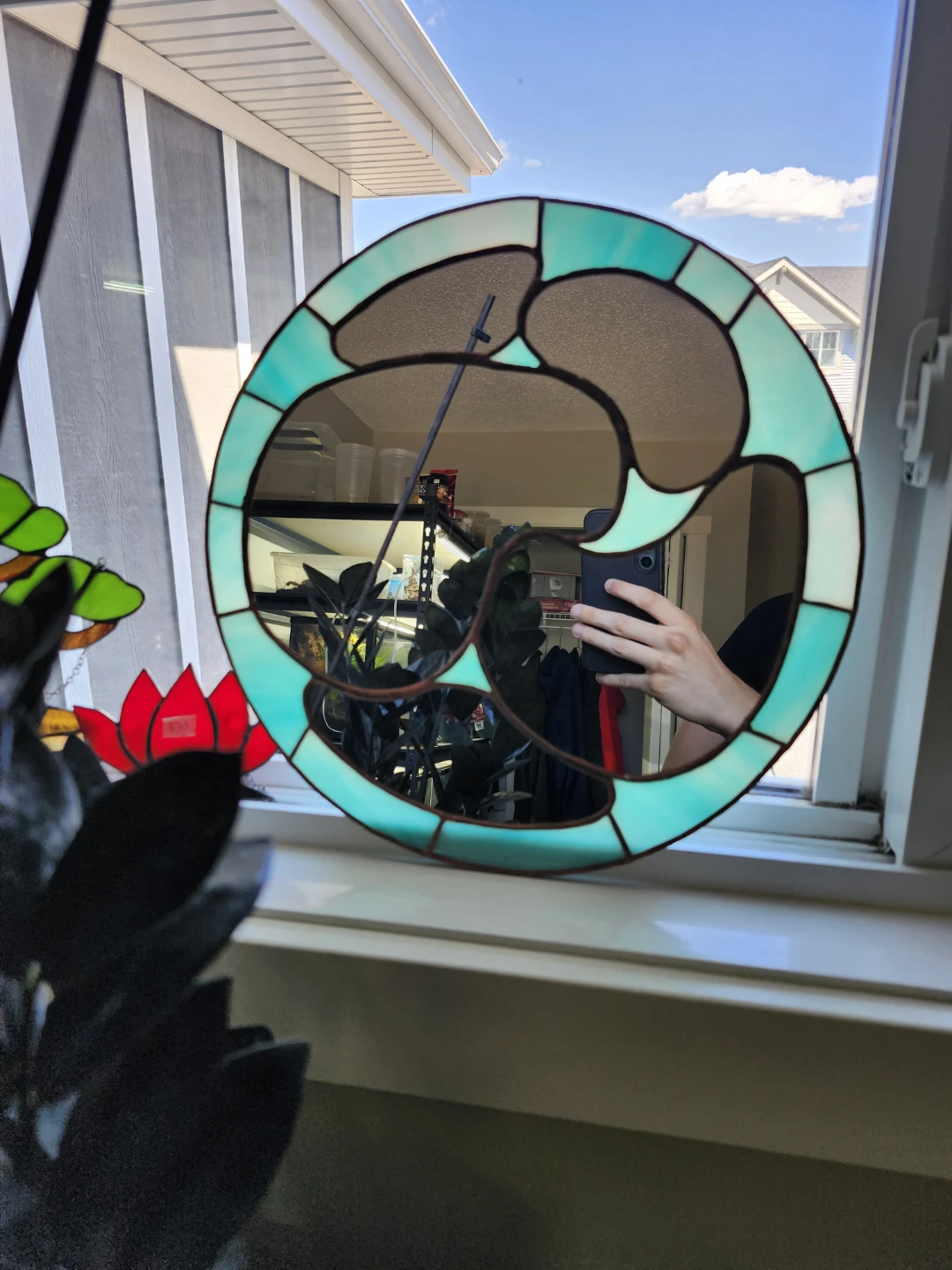 Stained Glass Mirror - photo 2