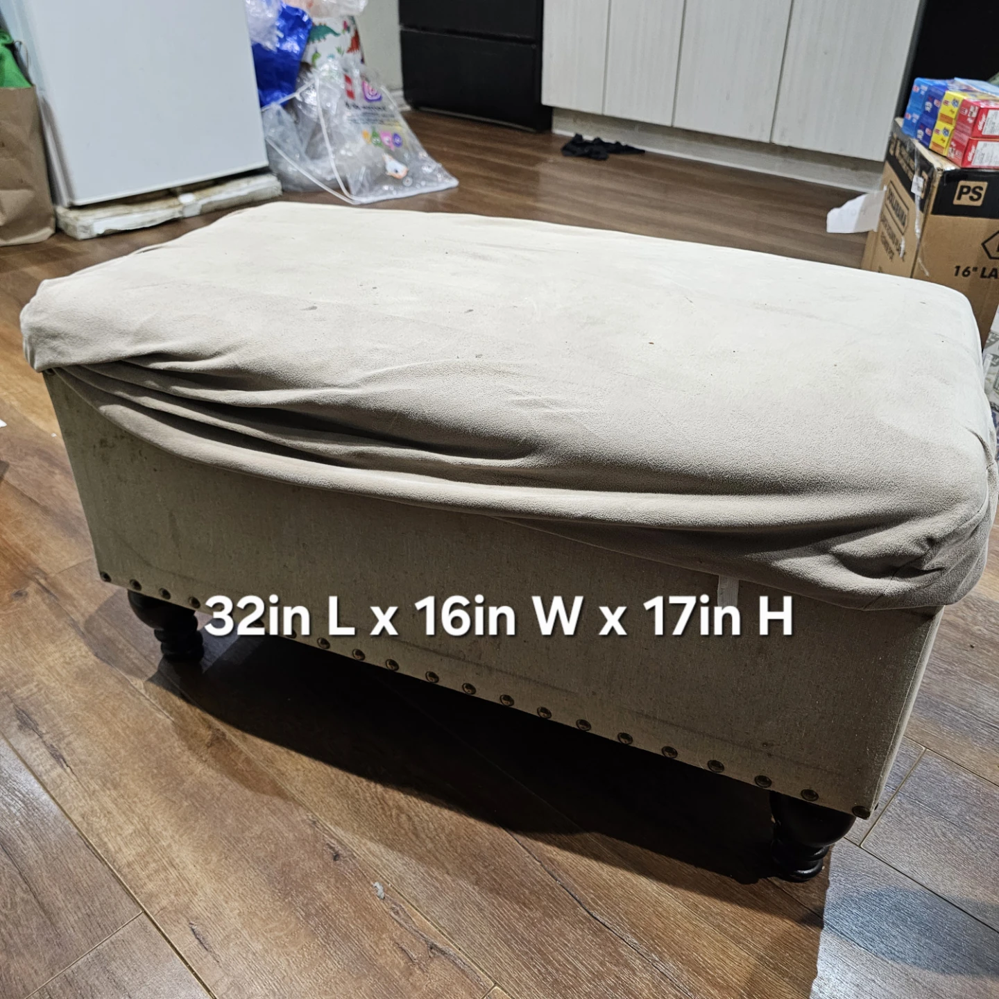 Storage Ottoman Bench