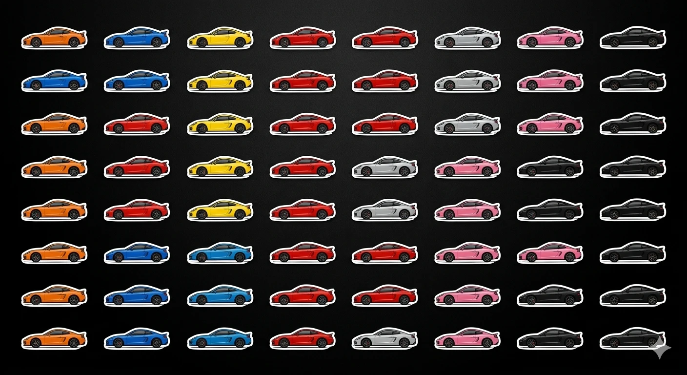 Car Stickers Set