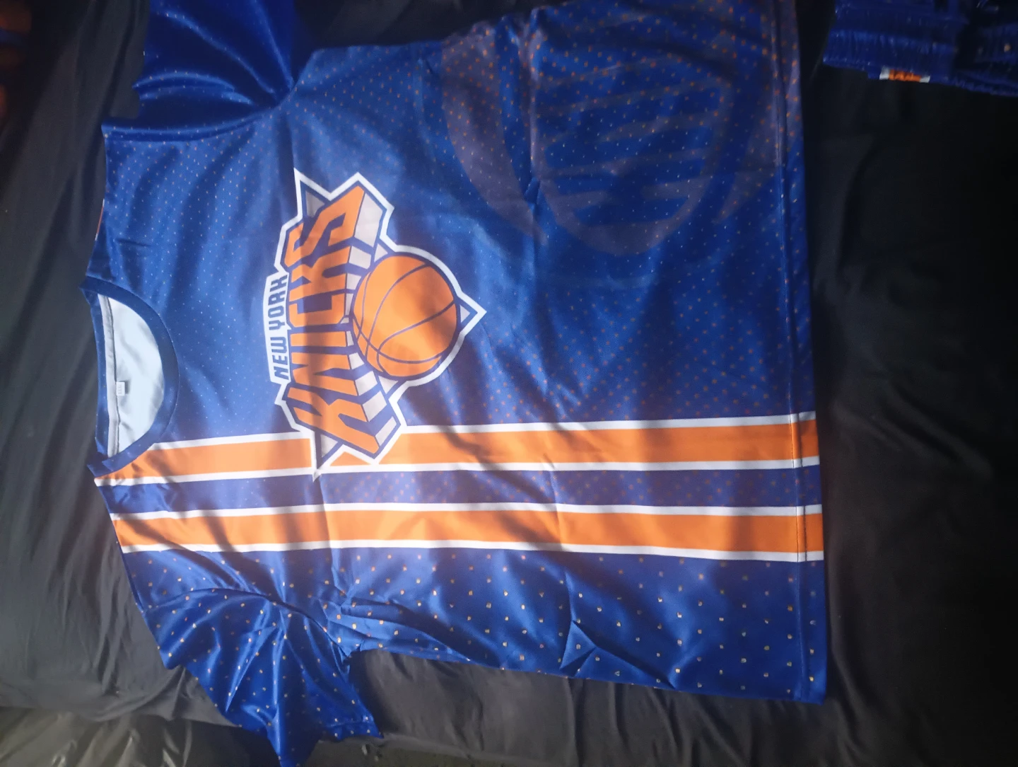 New York Knicks Basketball Jersey and Shorts Set - photo 4