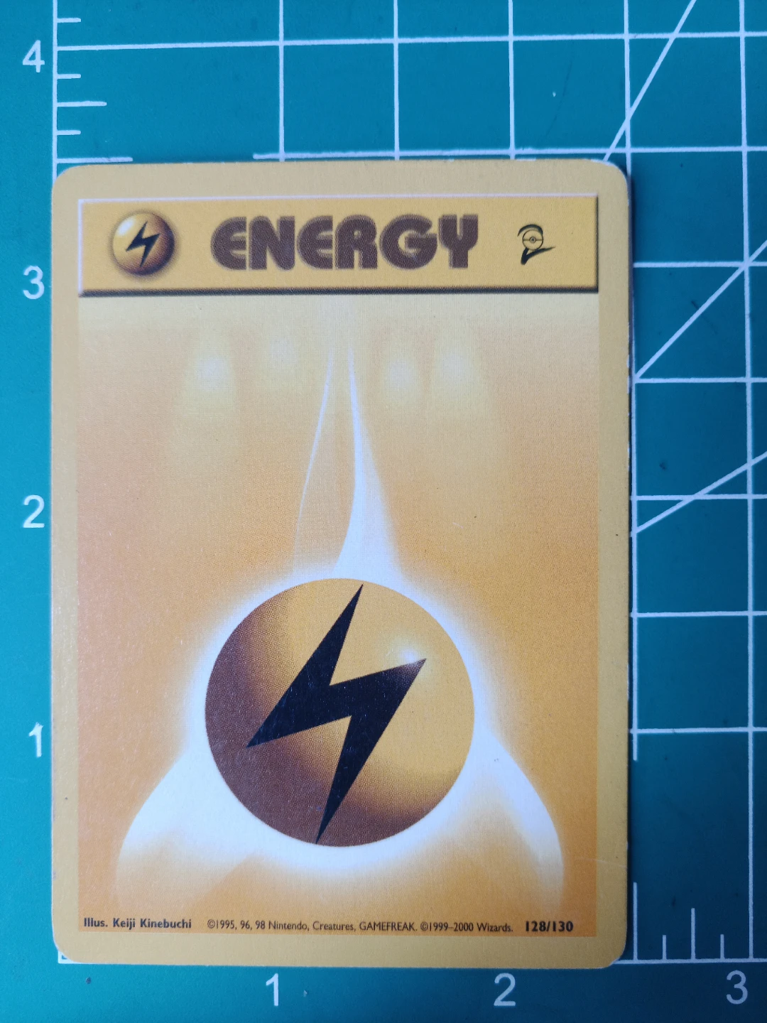 Pokemon Lightning Energy Card 128/130
