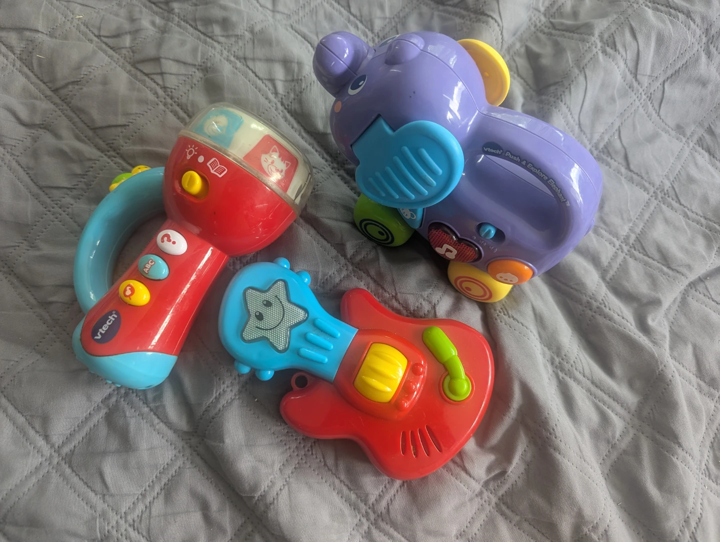 VTech Push & Explore Elephant & Musical Toys