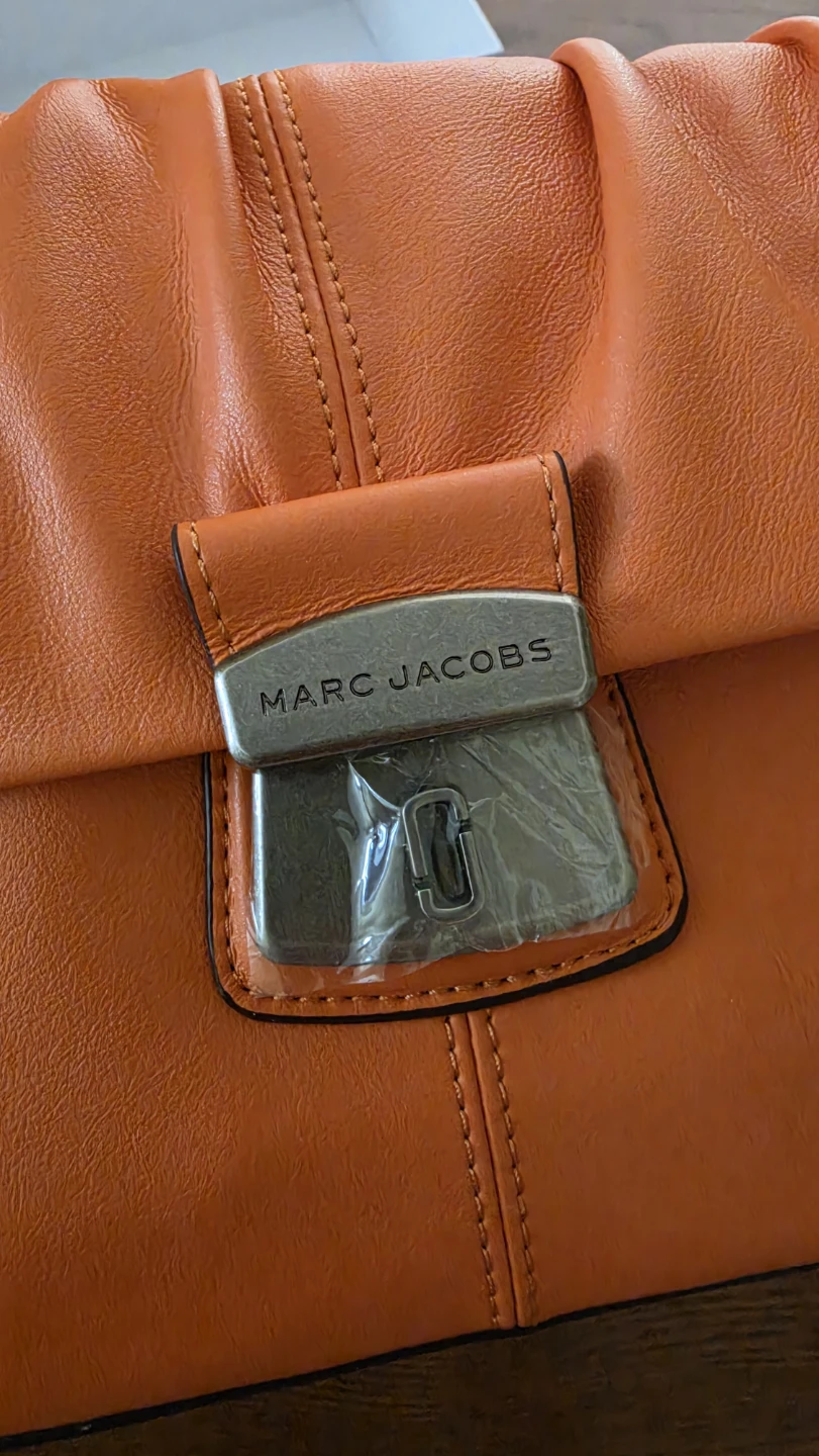 Marc Jacobs Orange Leather Clutch Bag - photo 5