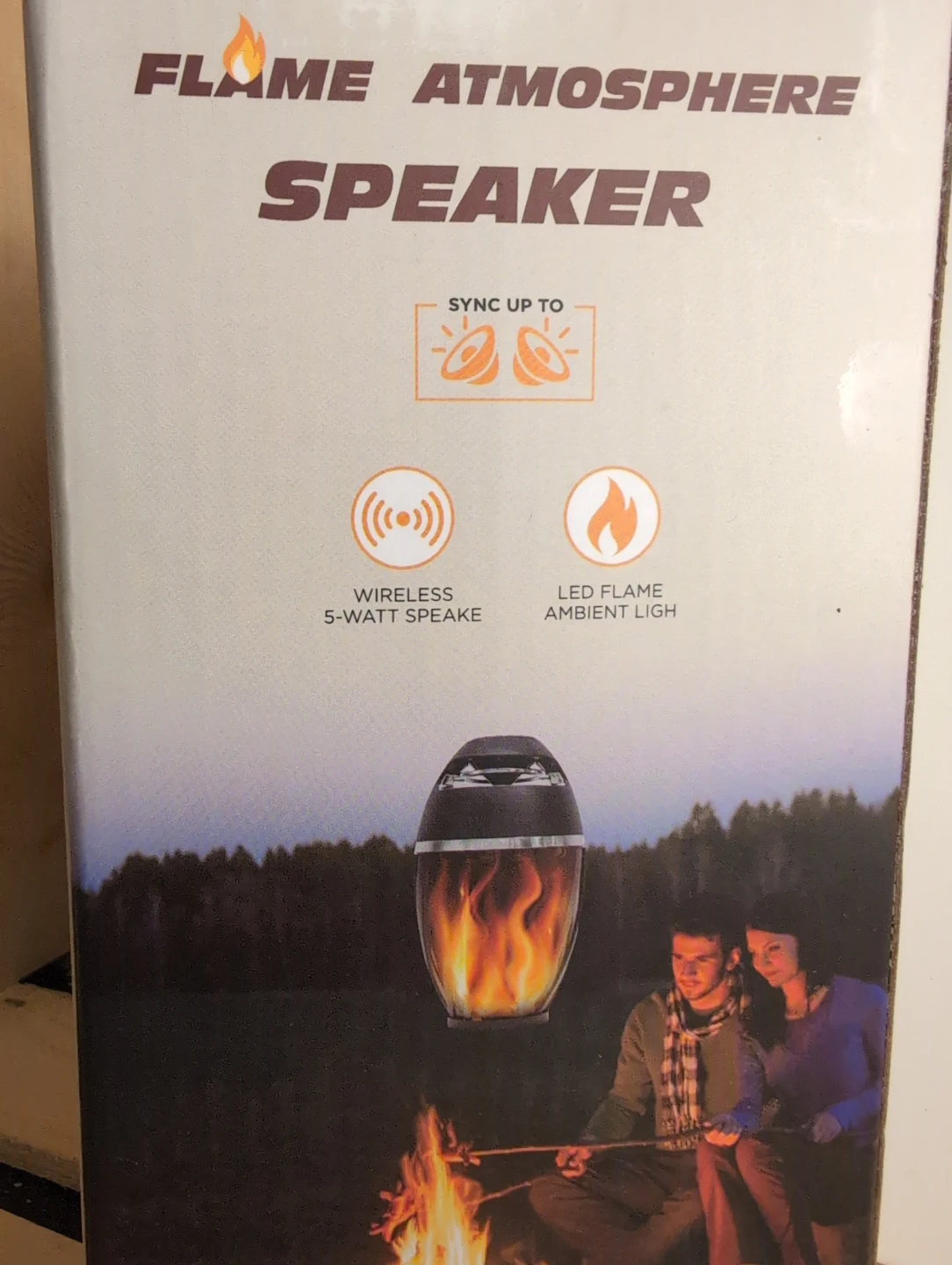 Wireless 🛜 Flame 🔥 Atmosphere Speaker 🔊 - photo 3