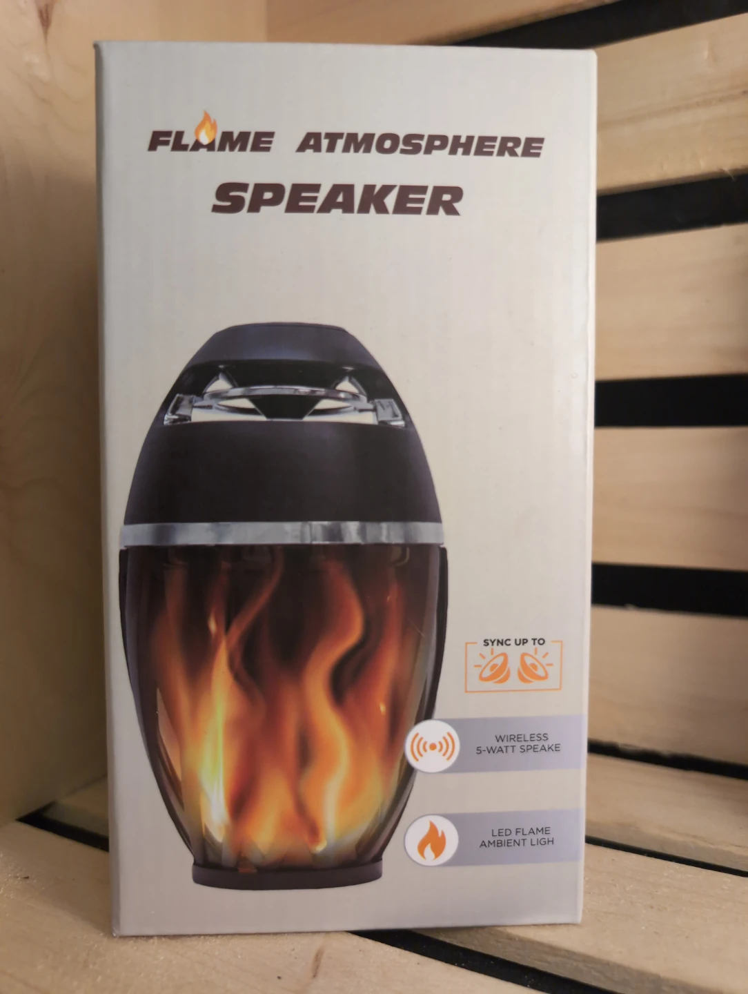 Wireless 🛜 Flame 🔥 Atmosphere Speaker 🔊 - photo 4